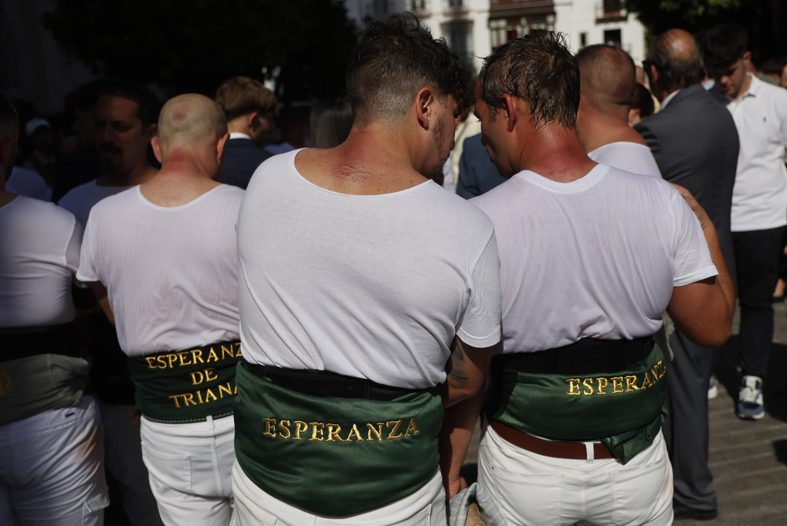 las imágenes de la procesión de la Esperanza de Triana a la Catedral