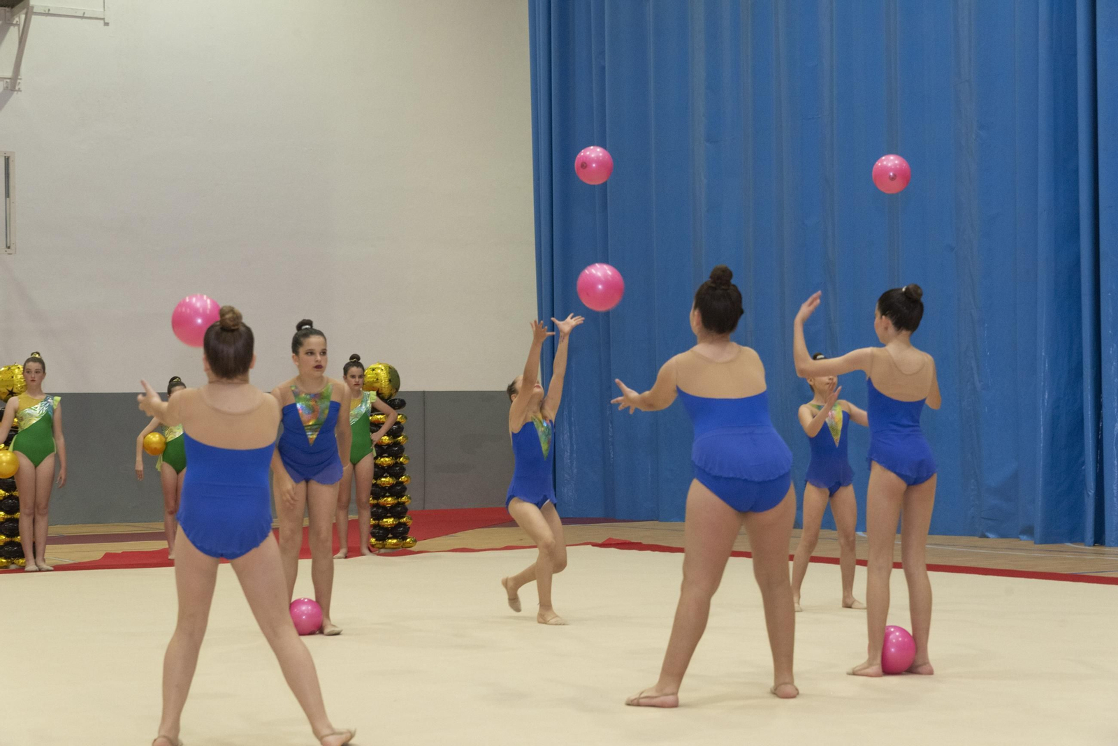 Las fotos del campeonato comarcal de gimnasia rítmica, en San Roque