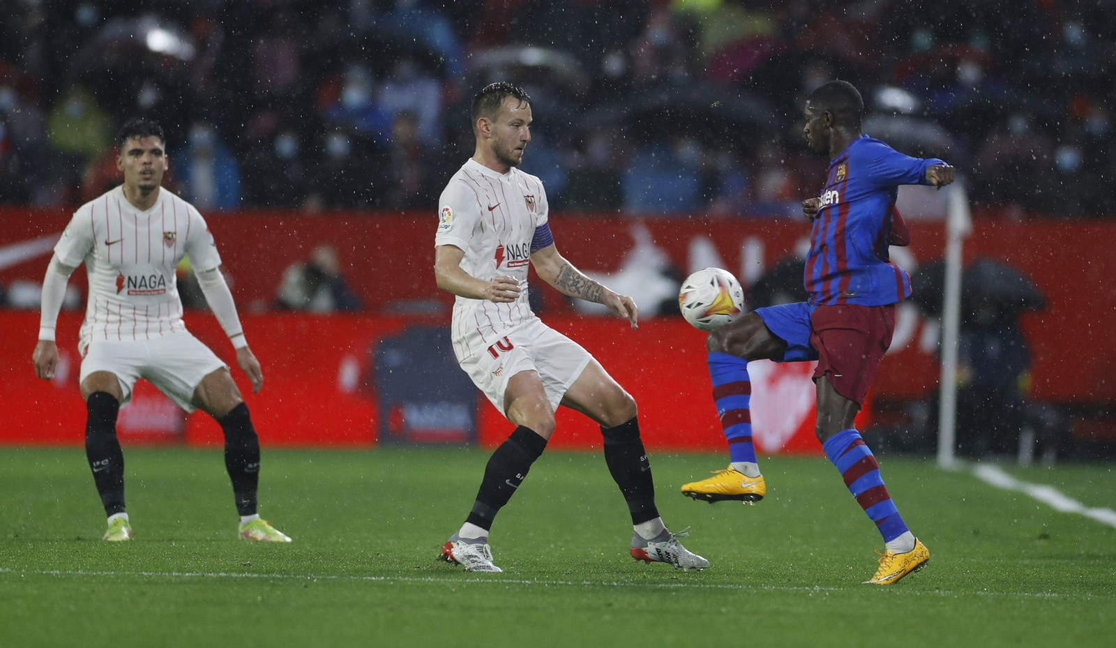 Las imágenes del Sevilla fc-Barcelona