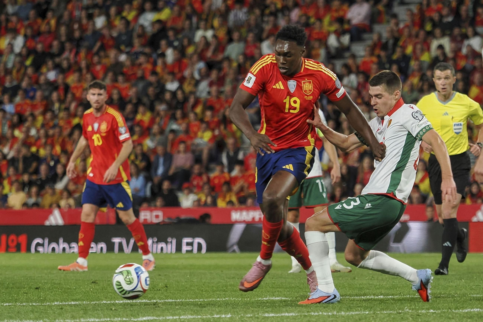 Las mejores fotos del España-Bulgaria