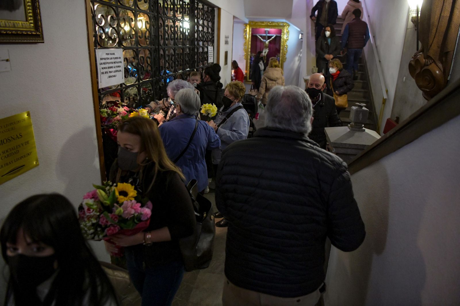 Las imágenes de la devoción por Fray Leopoldo en el 66 aniversario de su muerte