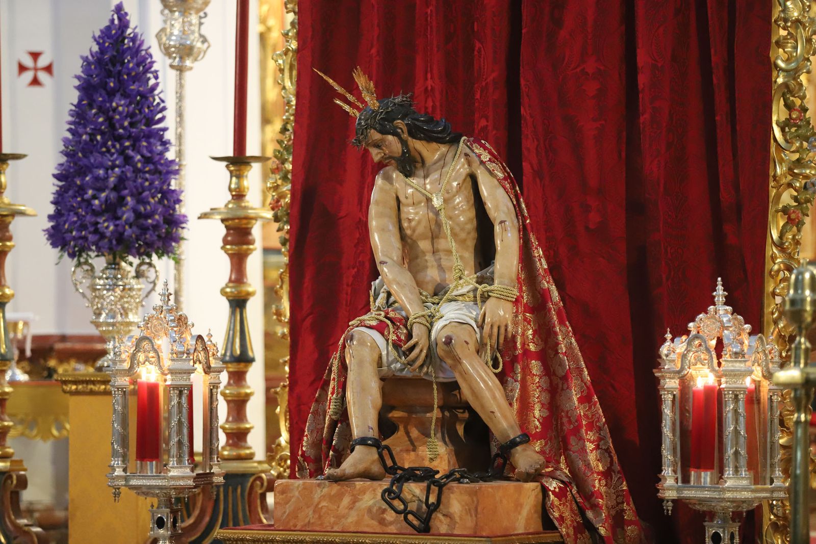 Imágenes de la veneración a Nuestro Padre Jesús de las Cadenas en La Merced