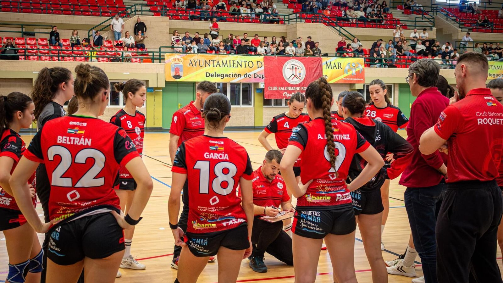 Tiempo muerto en el que la concentración era total en el cuadro roquetero.