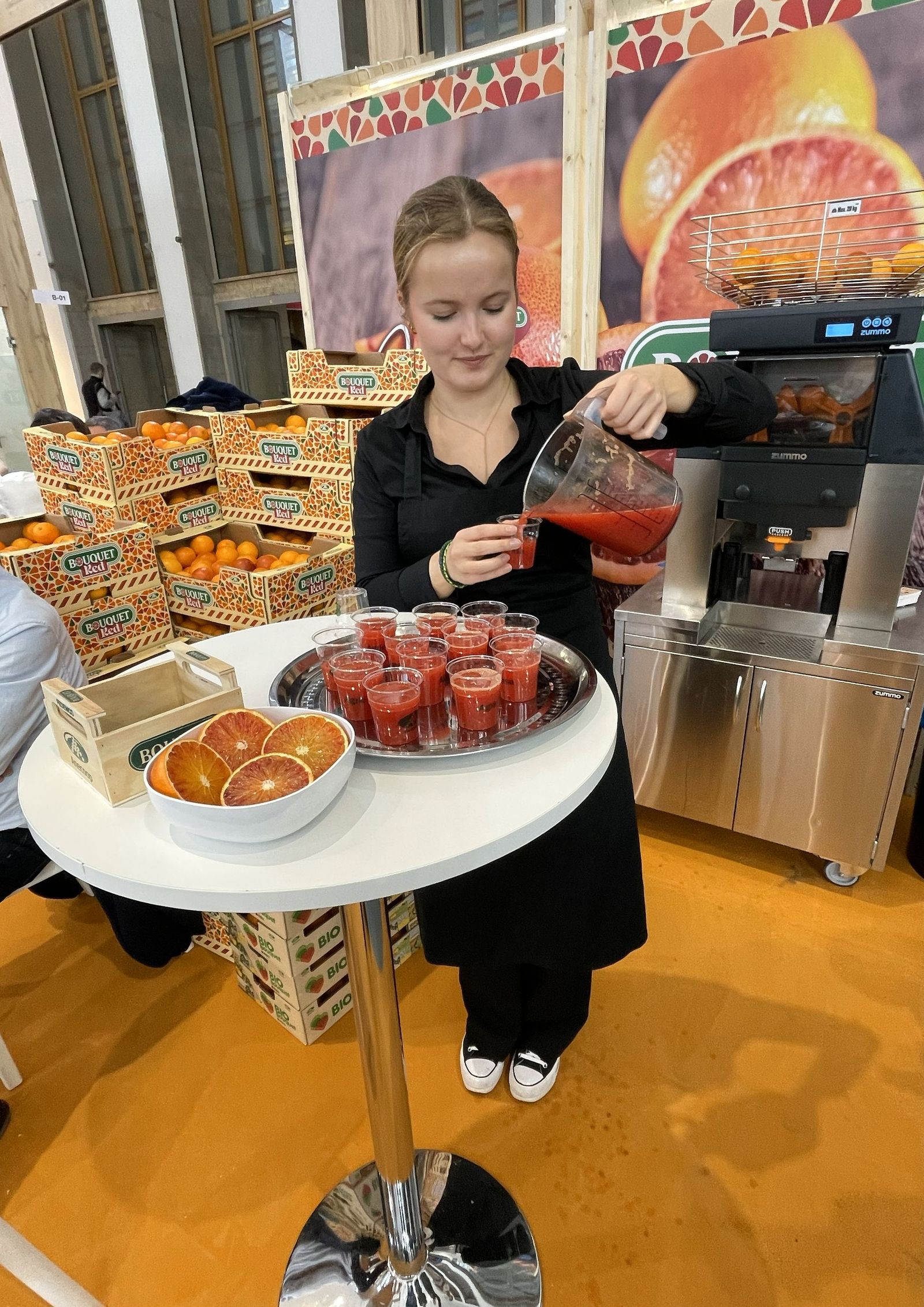 Zumo de naranjas Red Bouquet en Fruit Logistica 2025 (1)