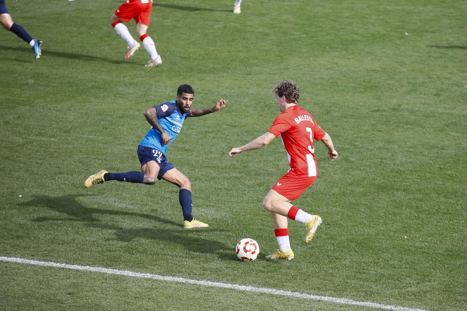 Imágenes del partido entre Almeria B contra Villanovense de segunda RFEF