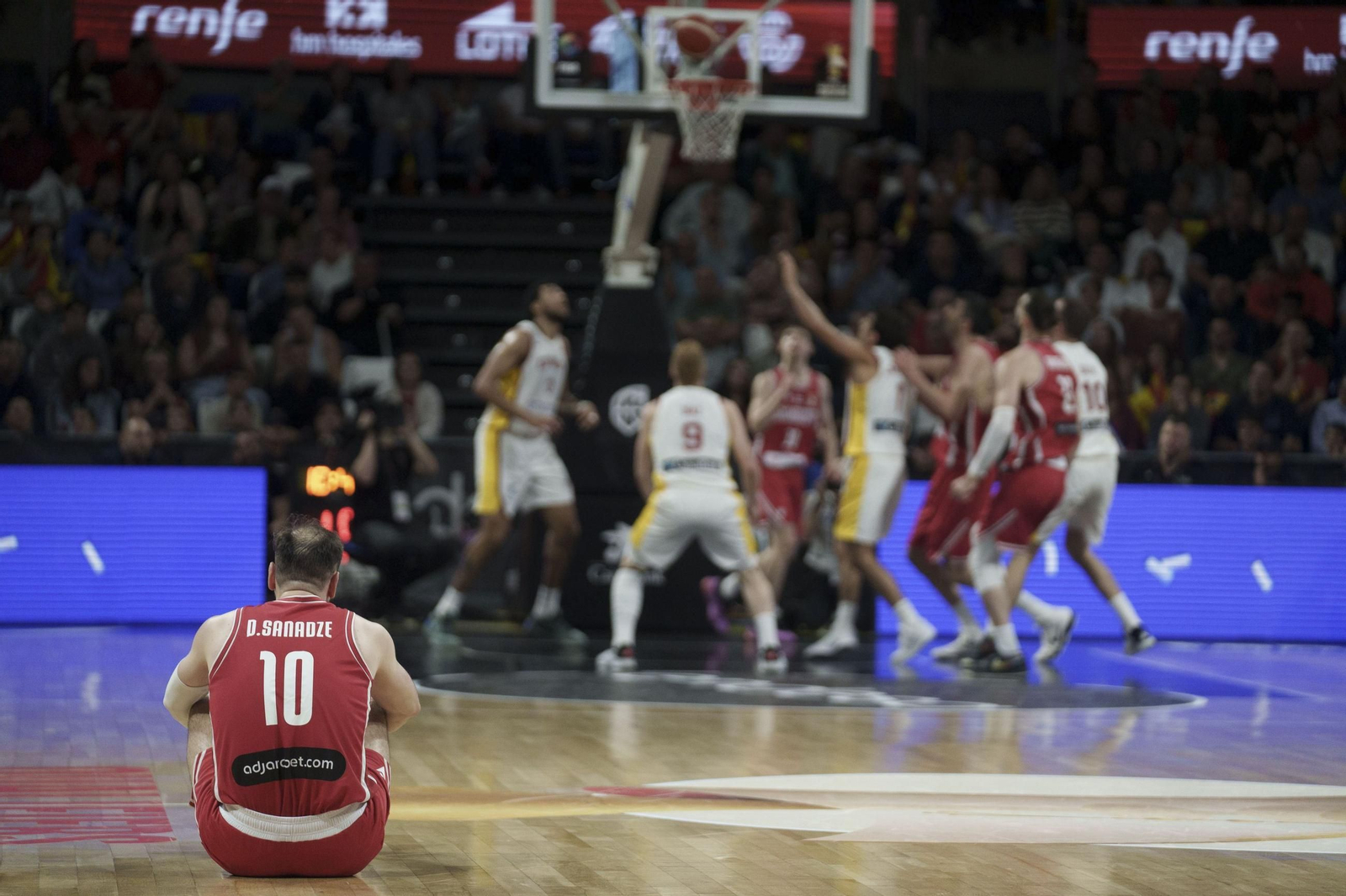 Las fotos del España-Georgia de baloncesto