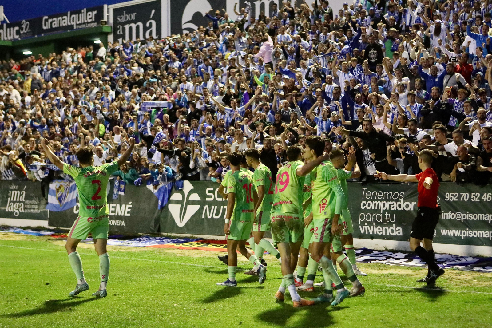 El Antequera-Málaga CF, en fotos