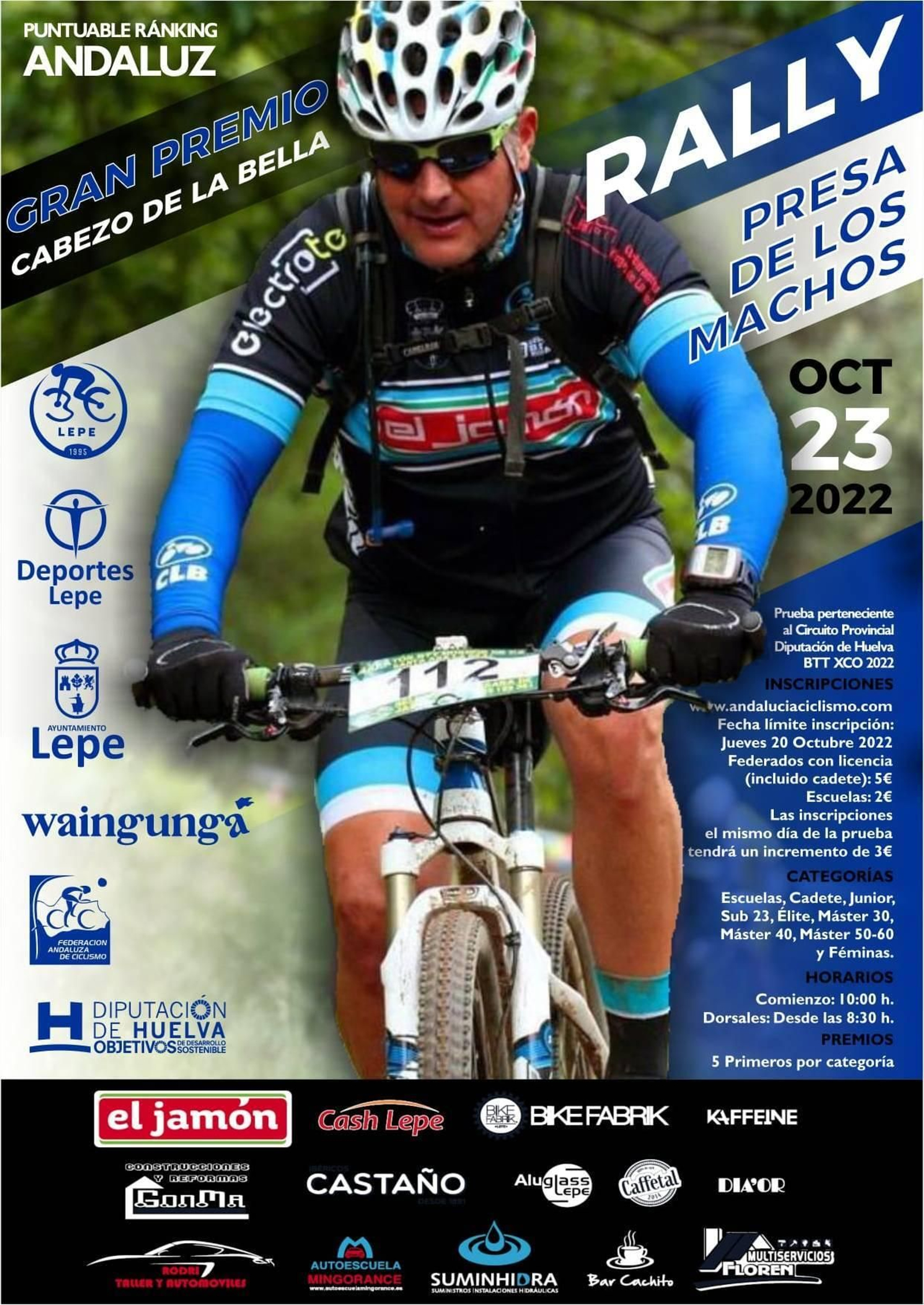 La prueba contará con un gran nivel al ser valedera también para el Ranking Andaluz.