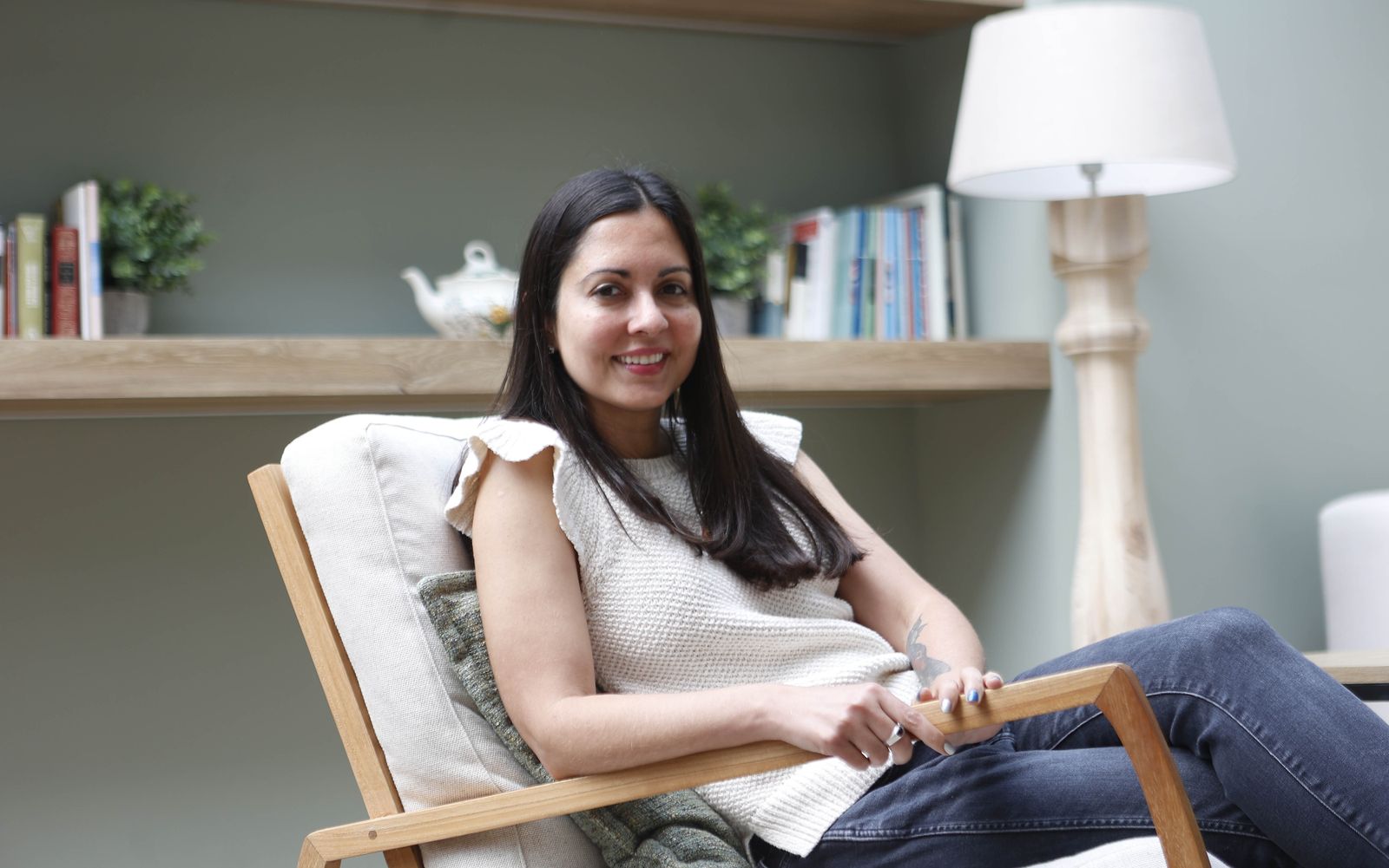 La escritora Liliana Colanzi.