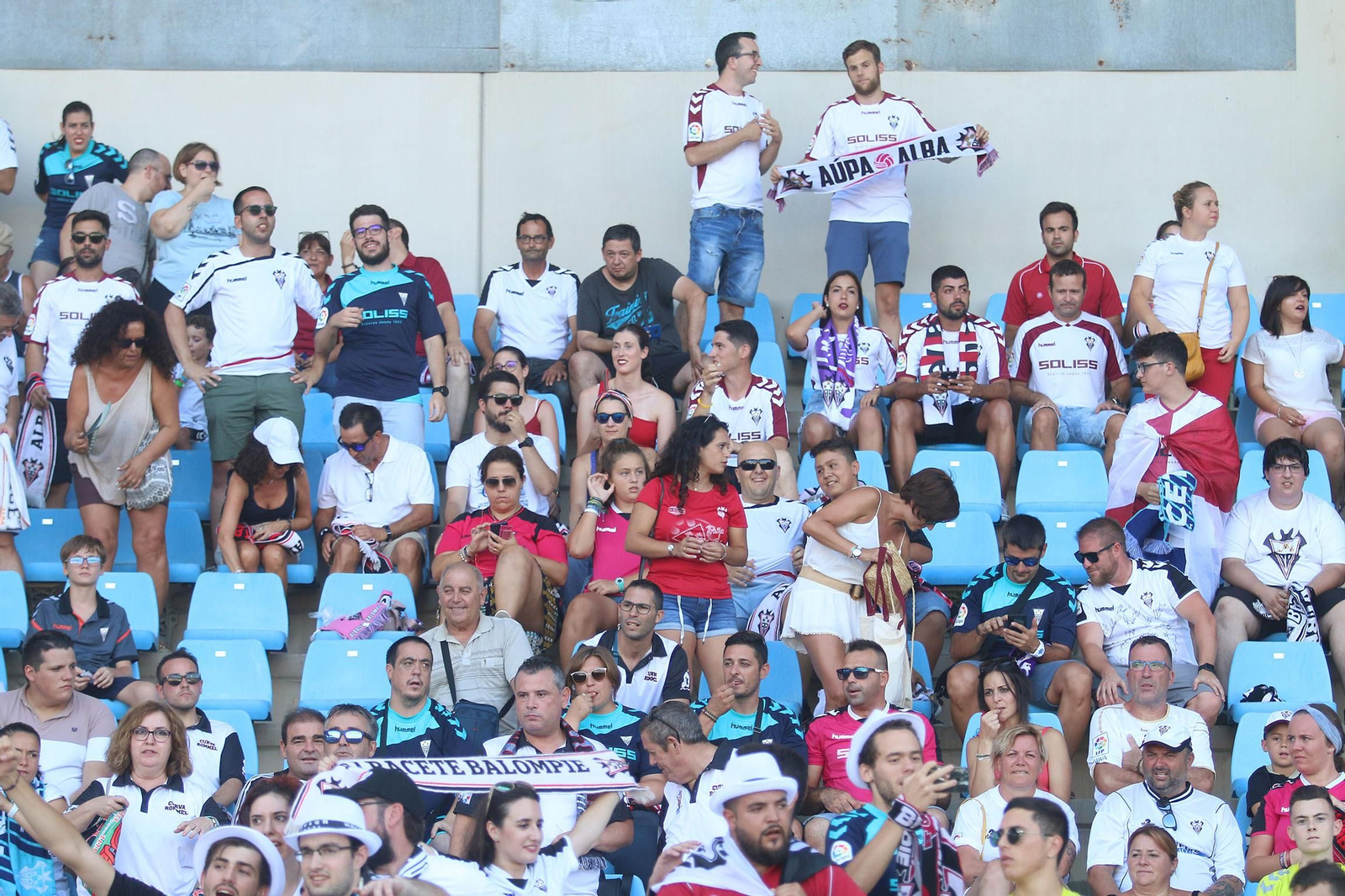 Las imágenes del UD Almería-Albacete (3-0)