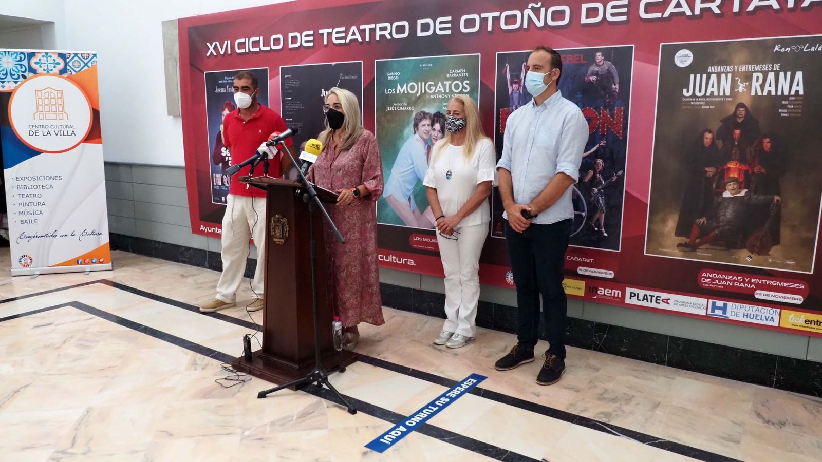 Un momento de la presentación del evento