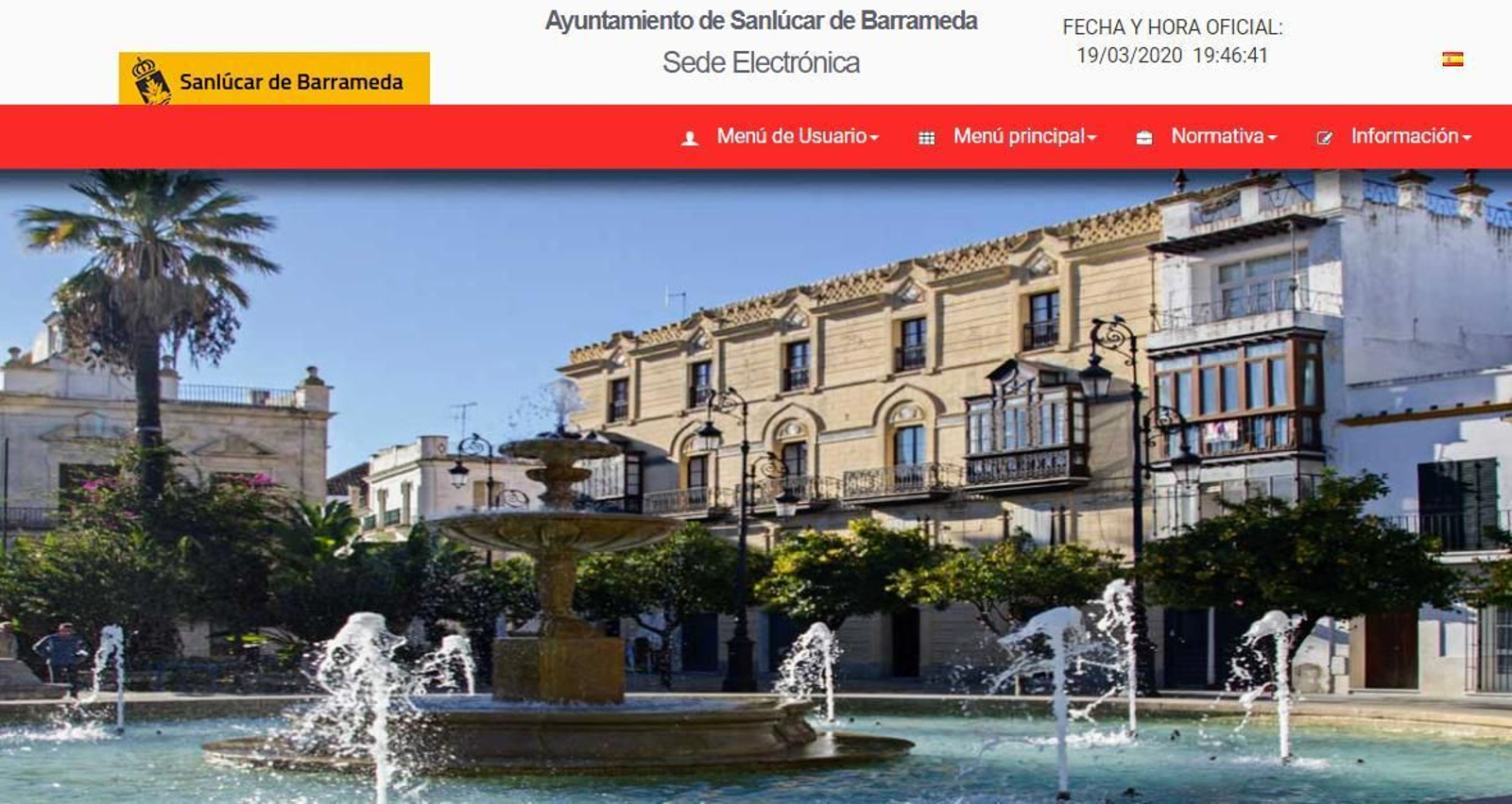 La sede electrónica del Ayuntamiento de Sanlúcar. La sede electrónica del Ayuntamiento de Sanlúcar.
