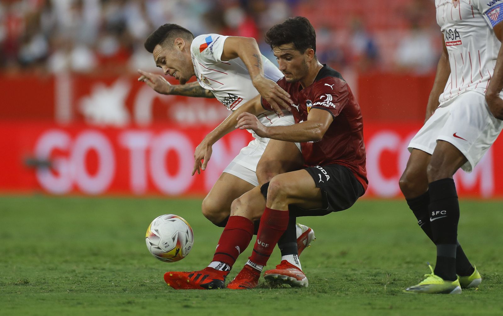 Las imágenes del Sevilla fc-Valencia
