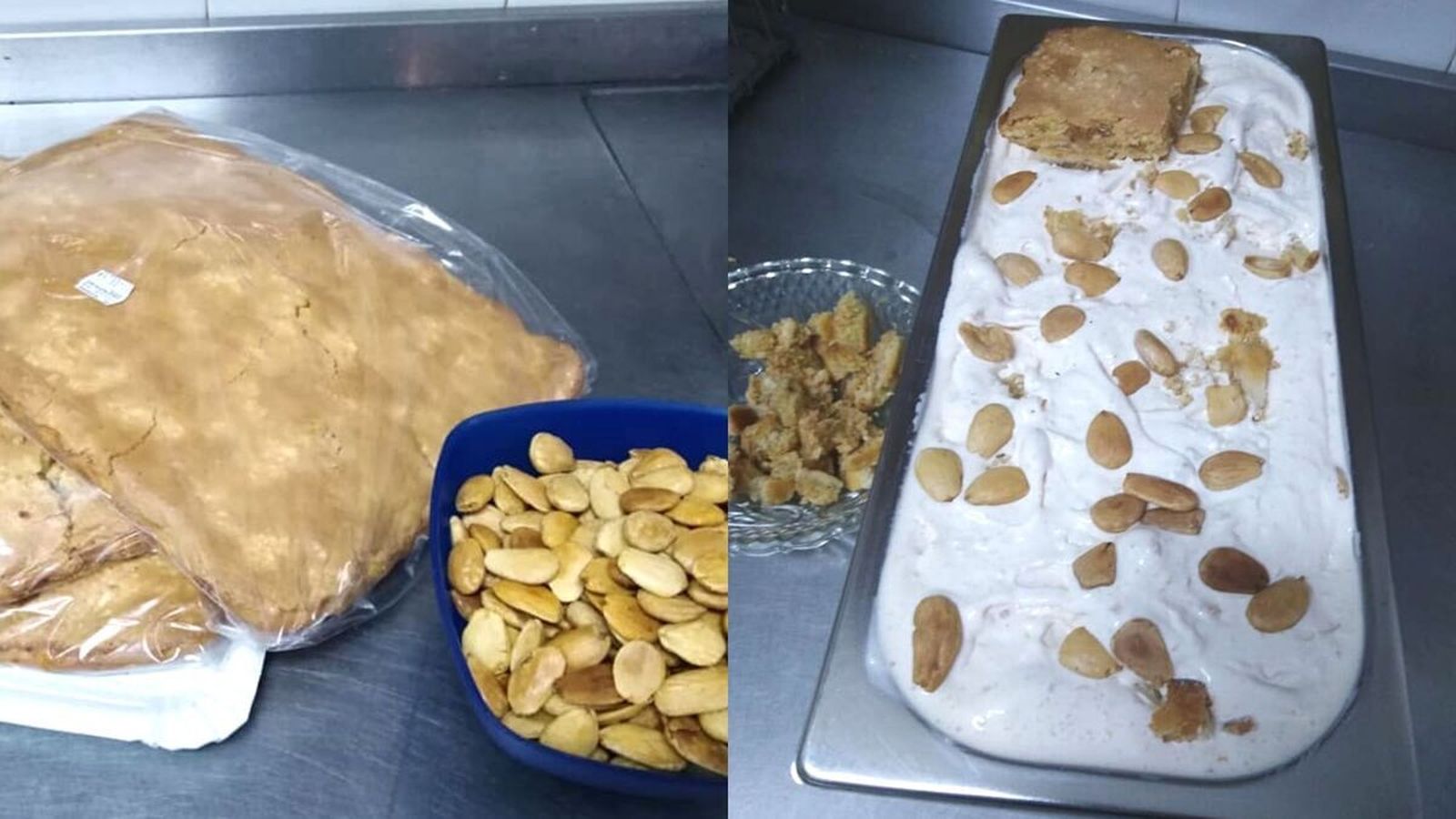 Helado de Hornazo de la Heladería Vega de Trigueros