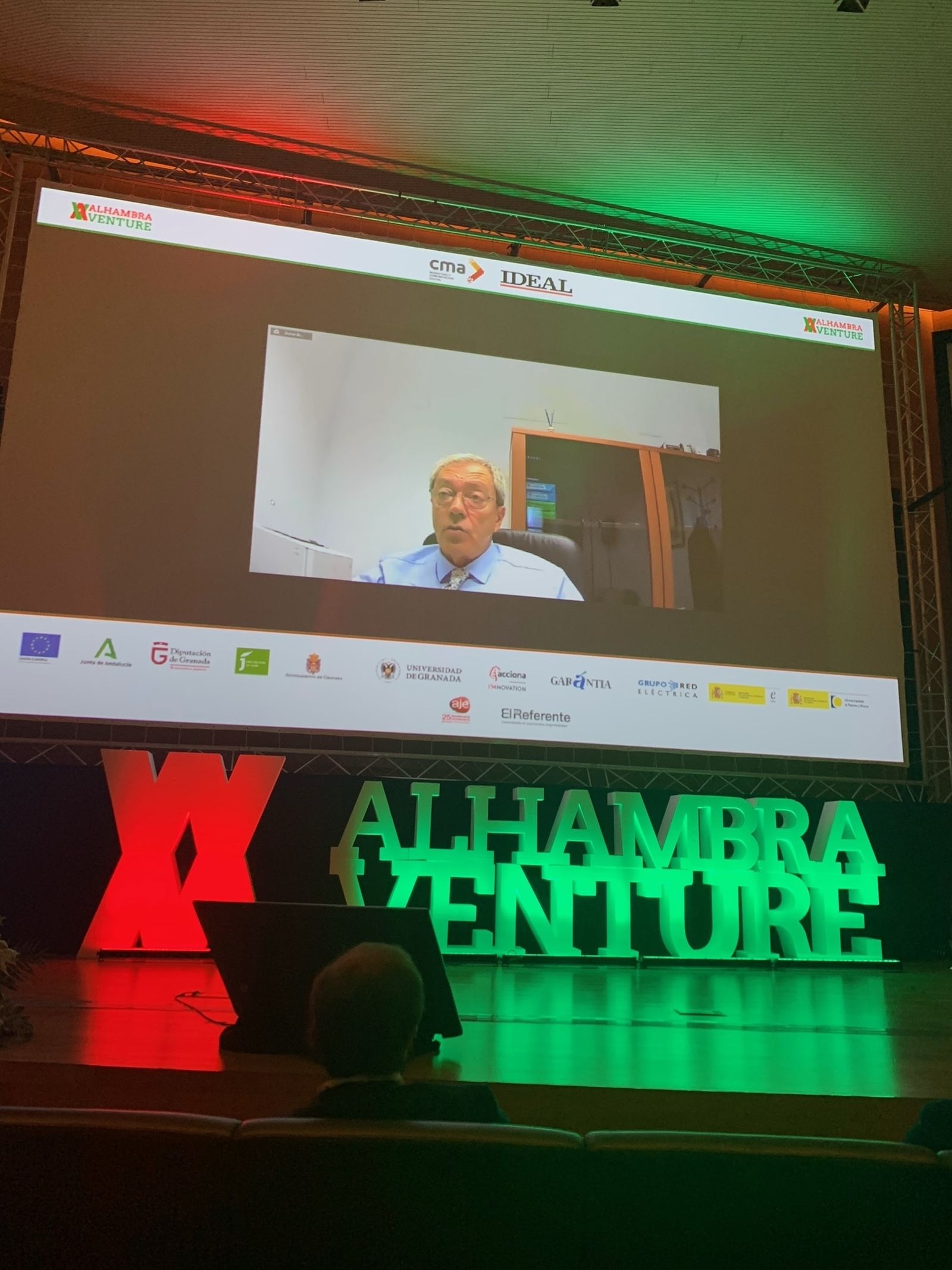 Rogelio Velasco, en la presentación de 'Startup Andalucía Roadshow' en Alhambra Venture