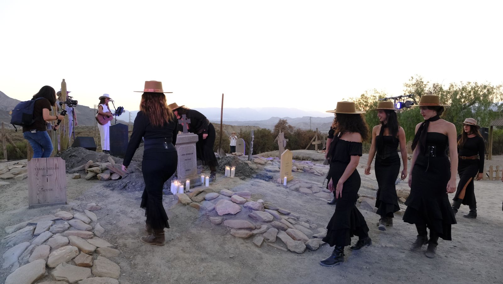 Imágenes de la inauguración del Almería Western Film Festival, en Tabernas