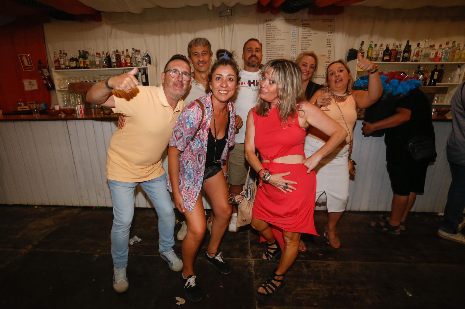 Búscate en las fotos del jueves en la Feria de La Línea