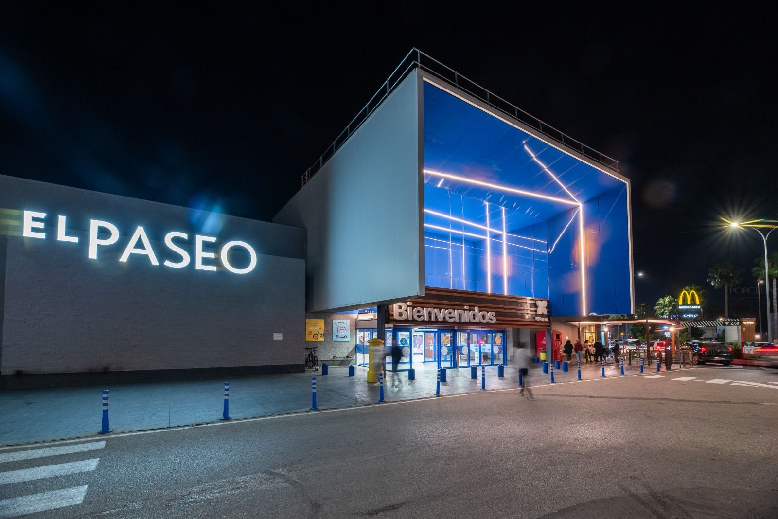 El centro comercial El Paseo.