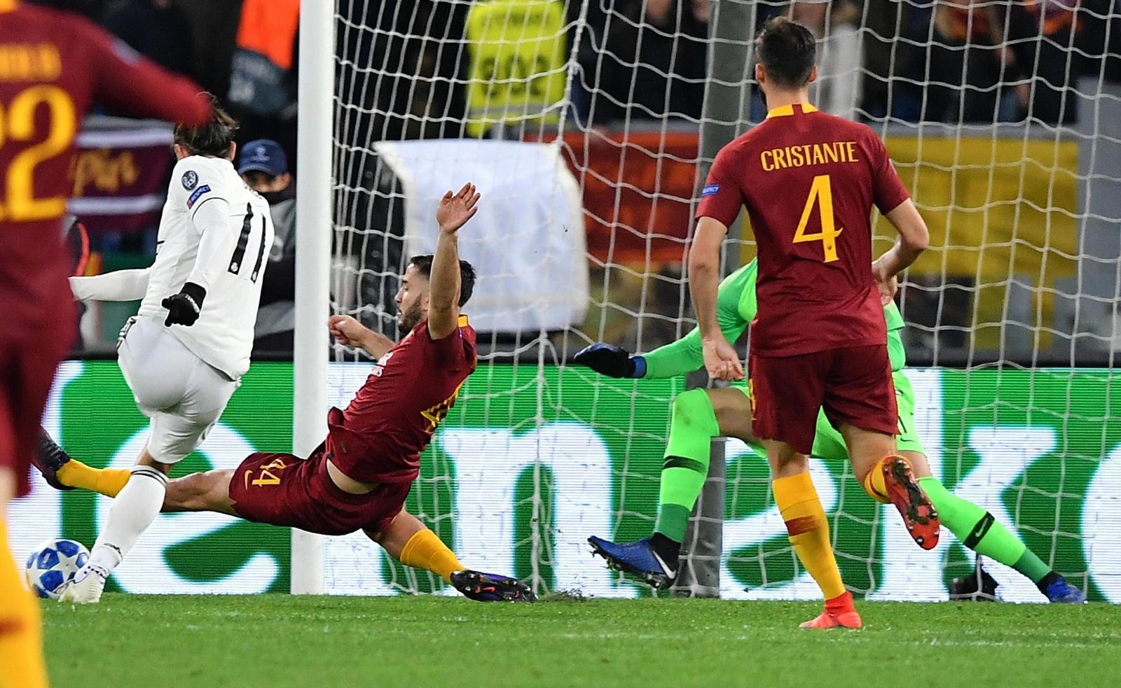 Las imágenes de la Roma-Real Madrid