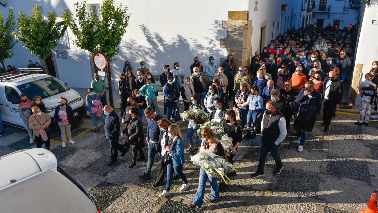 Las fotos del último adiós de San Roque a María Isabel