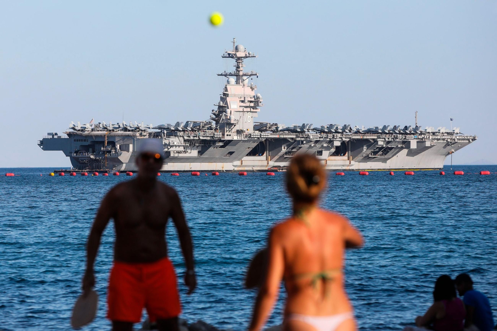 Imagen de archivo del USS Gerald R. Ford.