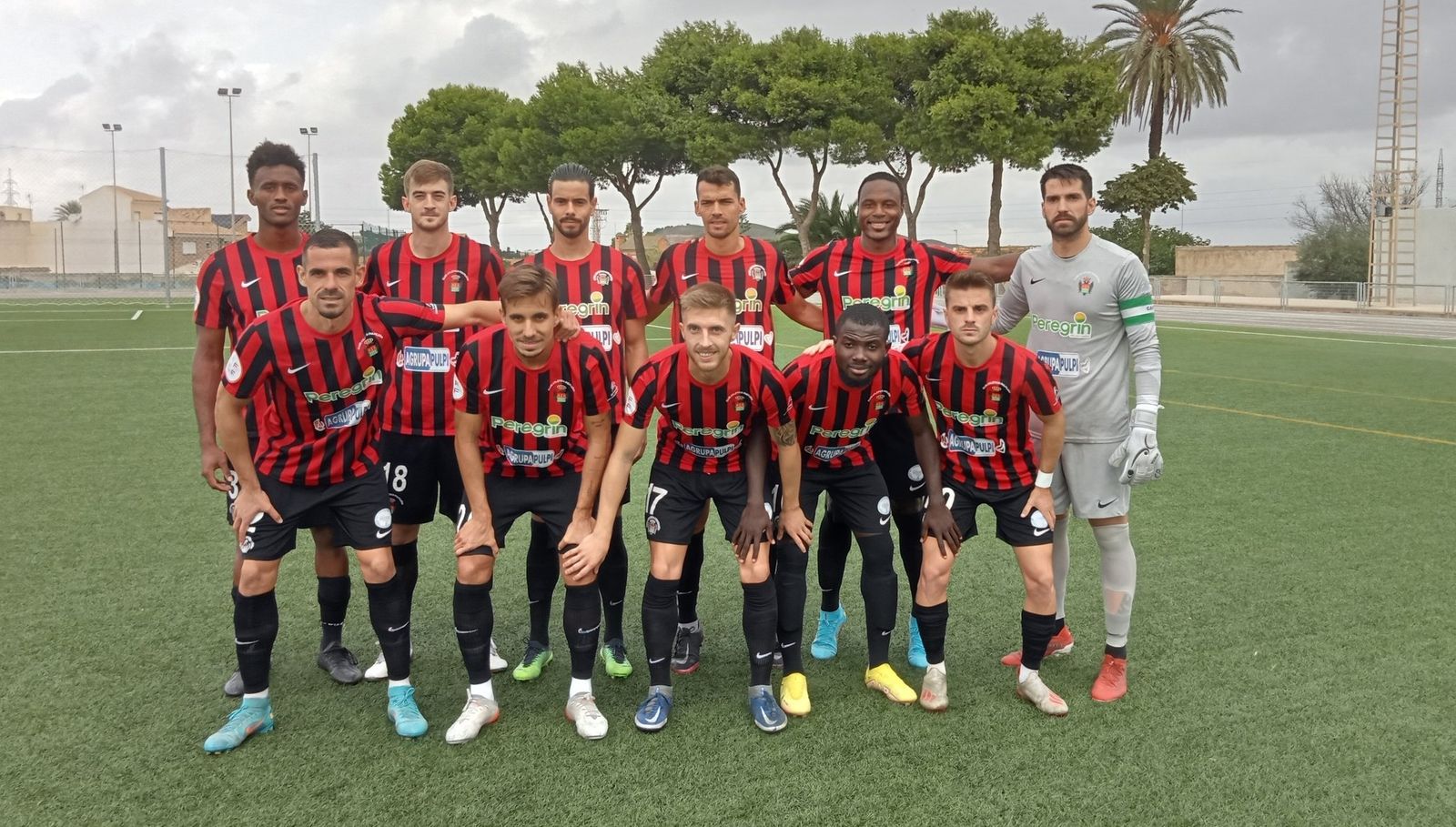 El cuadro rojinegro en su visita a La Unión