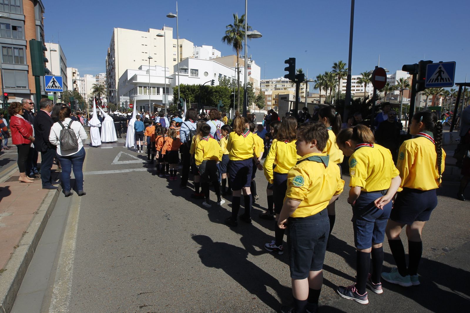 Imágenes Procesión de la Borriquita de Almería capital. Semana Santa 2019