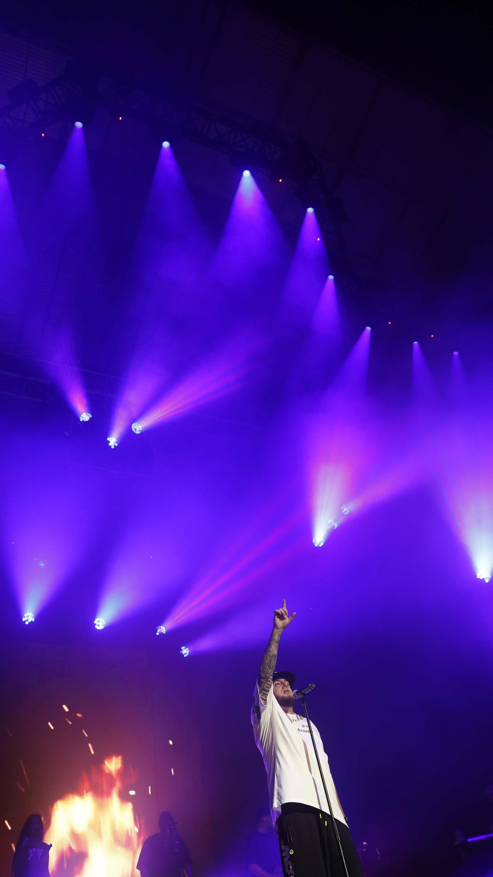 El concierto de Maka en la plaza de toros de Algeciras