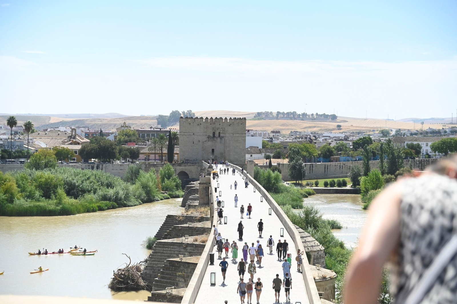 Las imágenes de las nuevas vistas de Córdoba desde el mirador de la Puerte del Puente