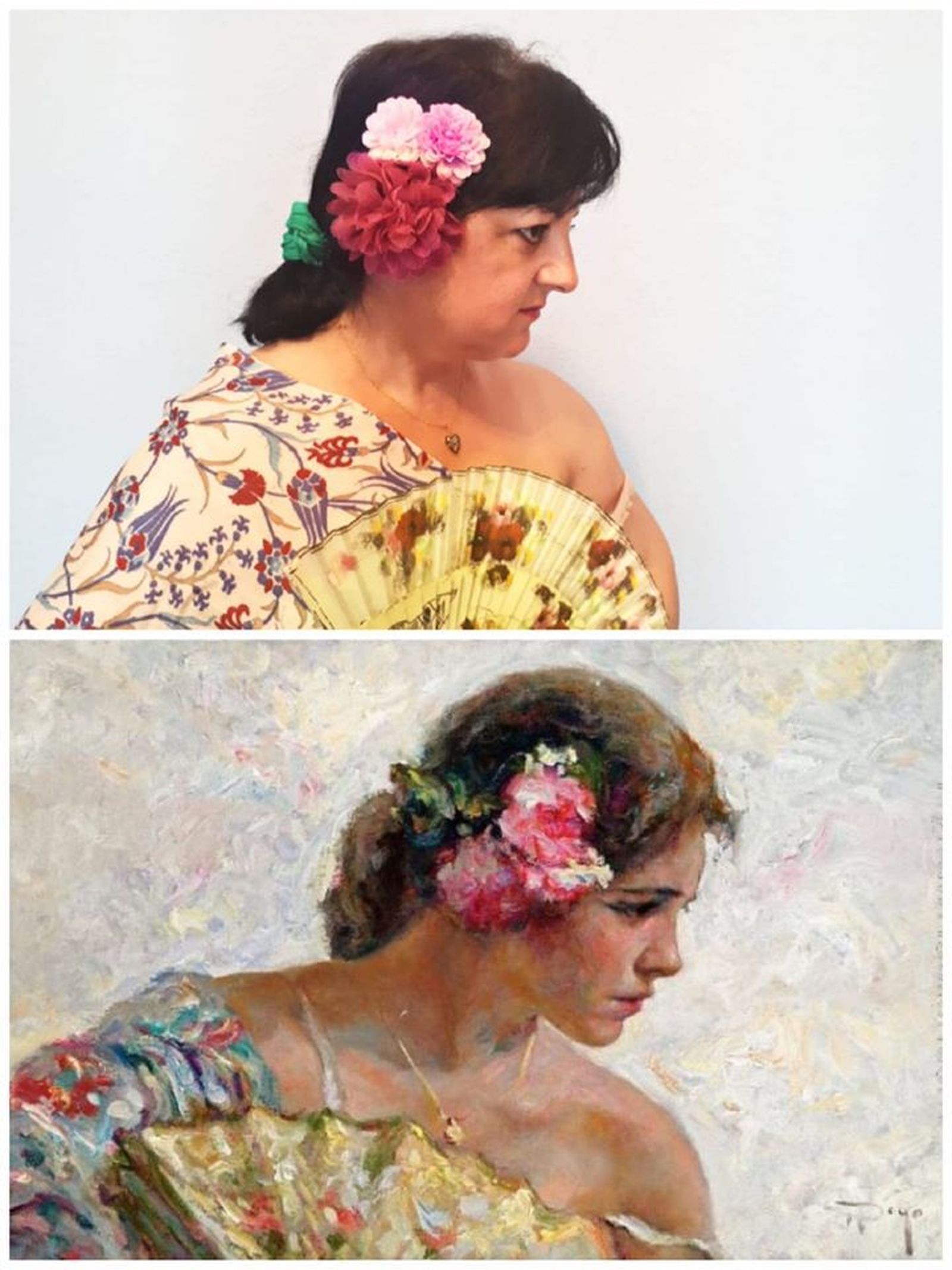 Recreación de 'Maja', de José Royo, para Quearteencasa.