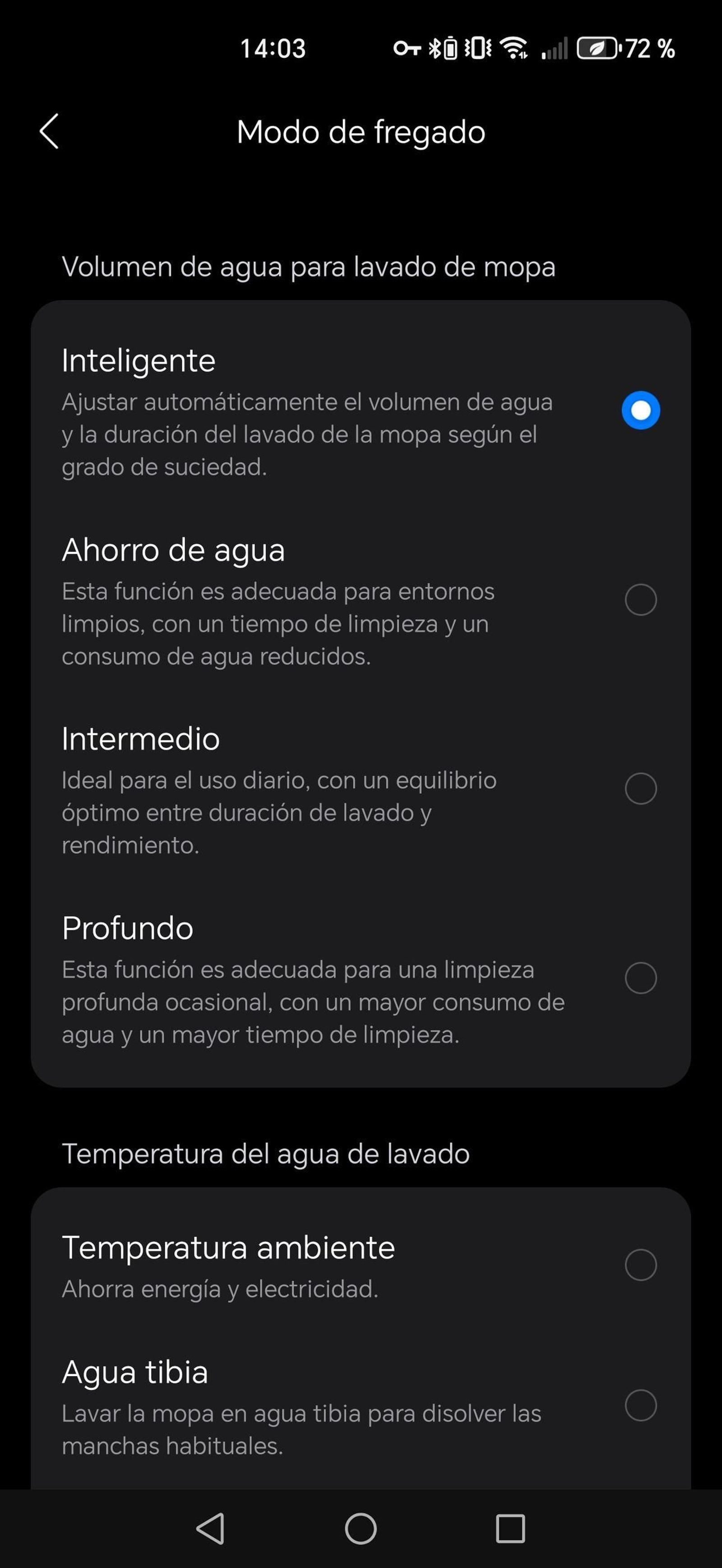 Aplicación Roborock - Robot aspirador Saros Z70