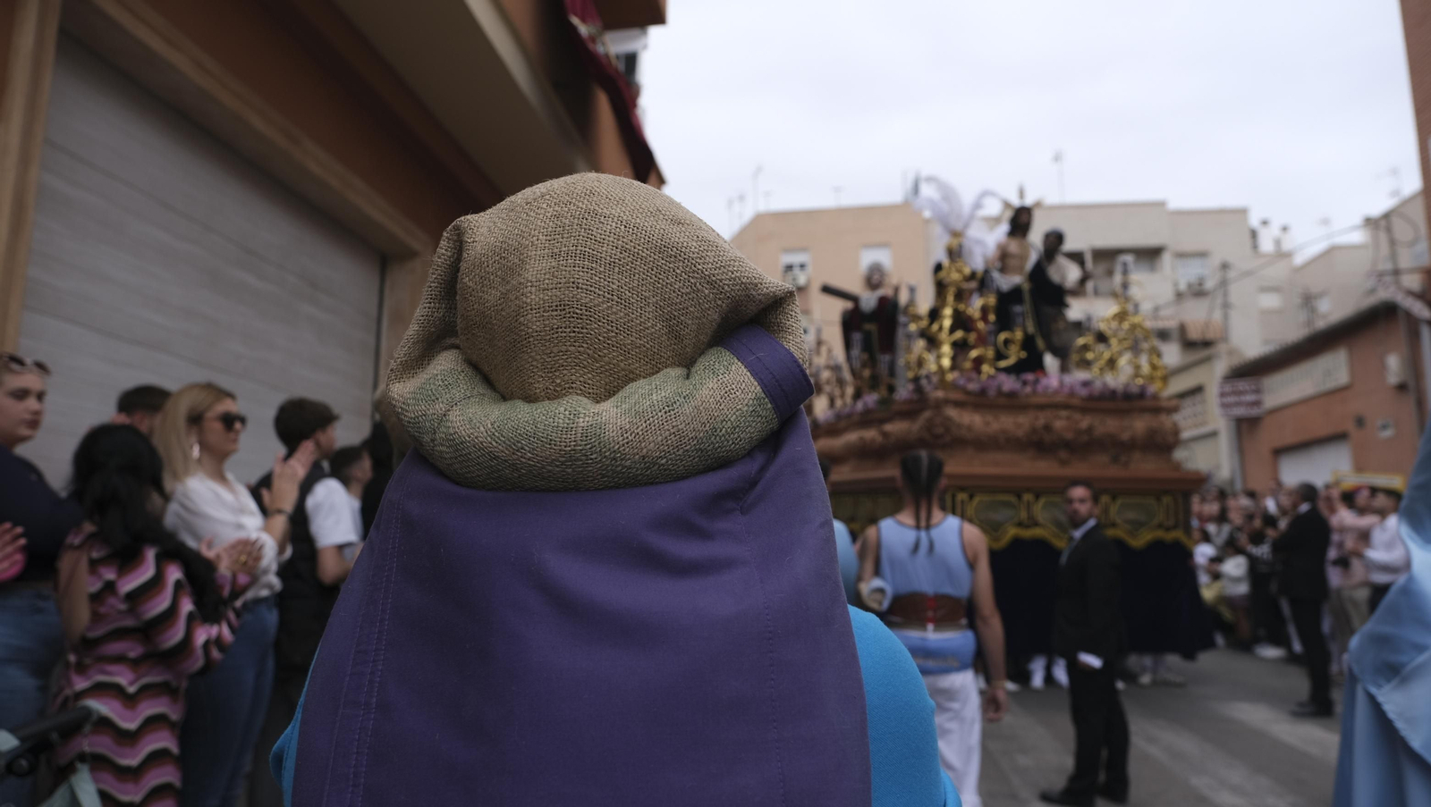 La procesión de Los Ángeles en Almería, en imágenes