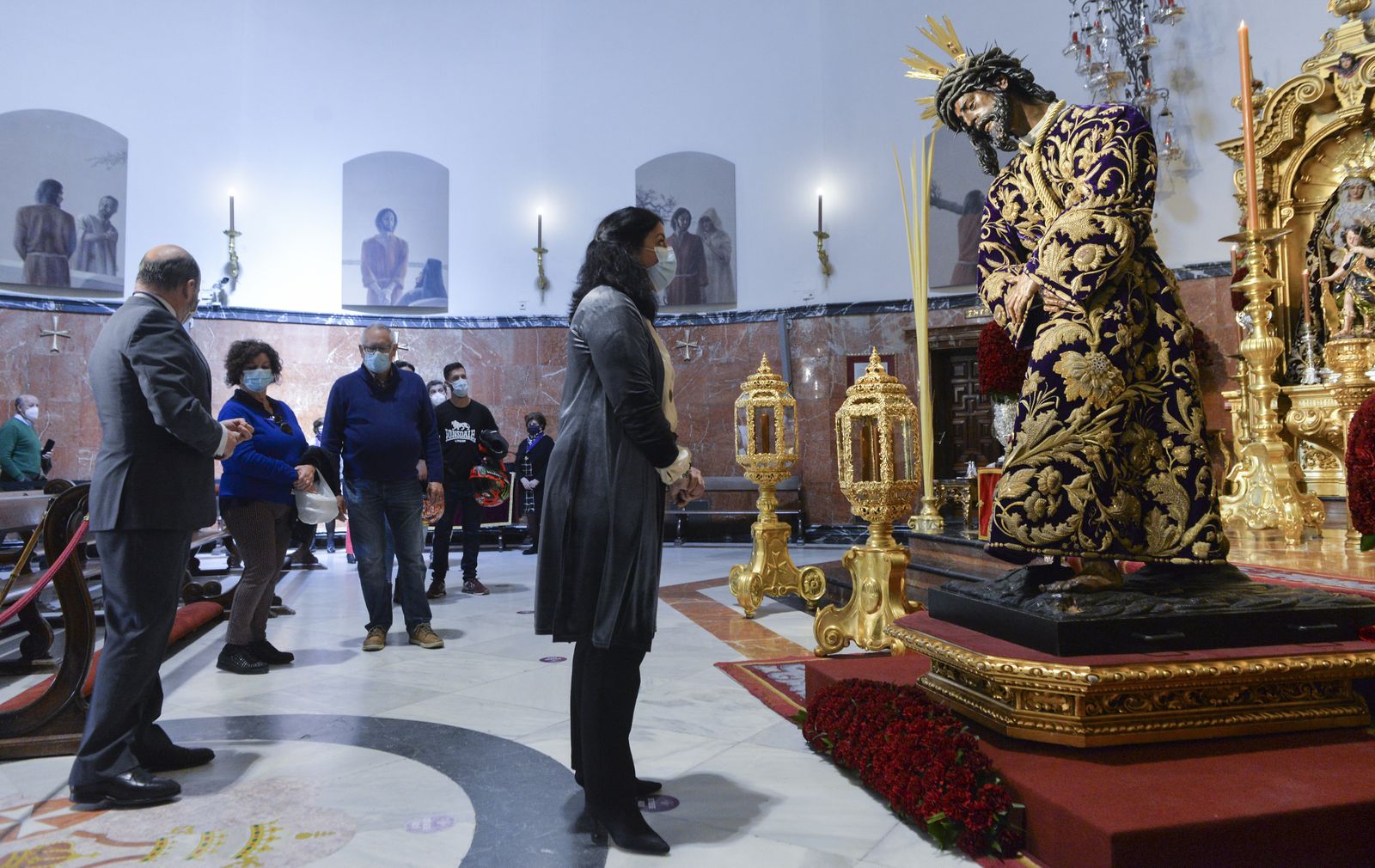 El Besamanos a Nuestro Padre Jesús del Gran Poder, en imágenes