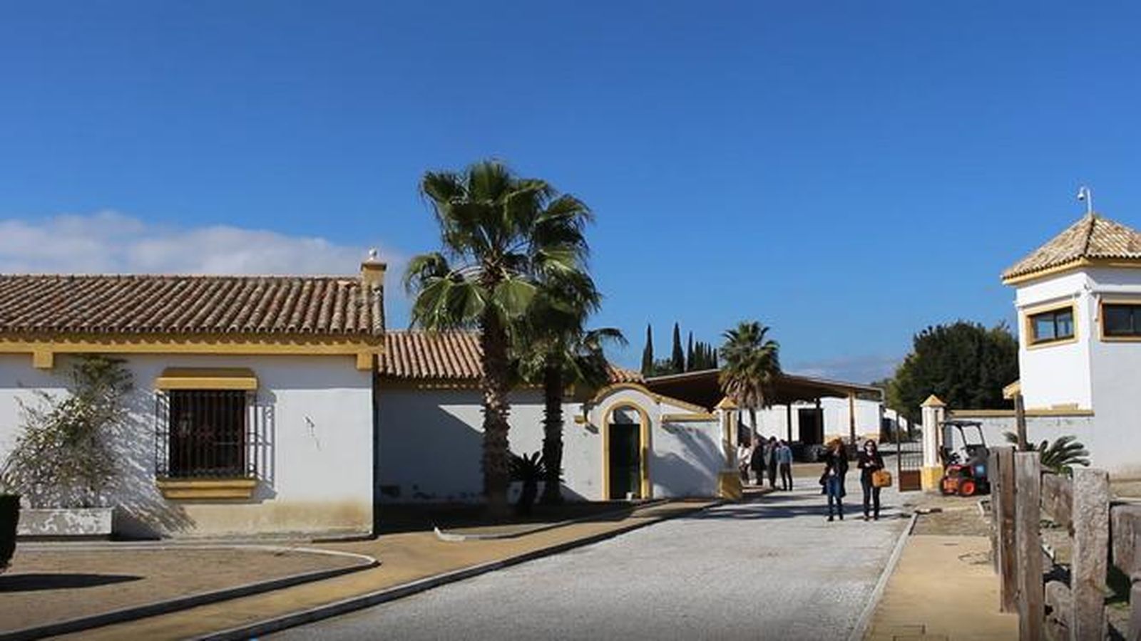 Vista general de la finca La Caridad, antigua propiedad de Juan Antonio Roca.