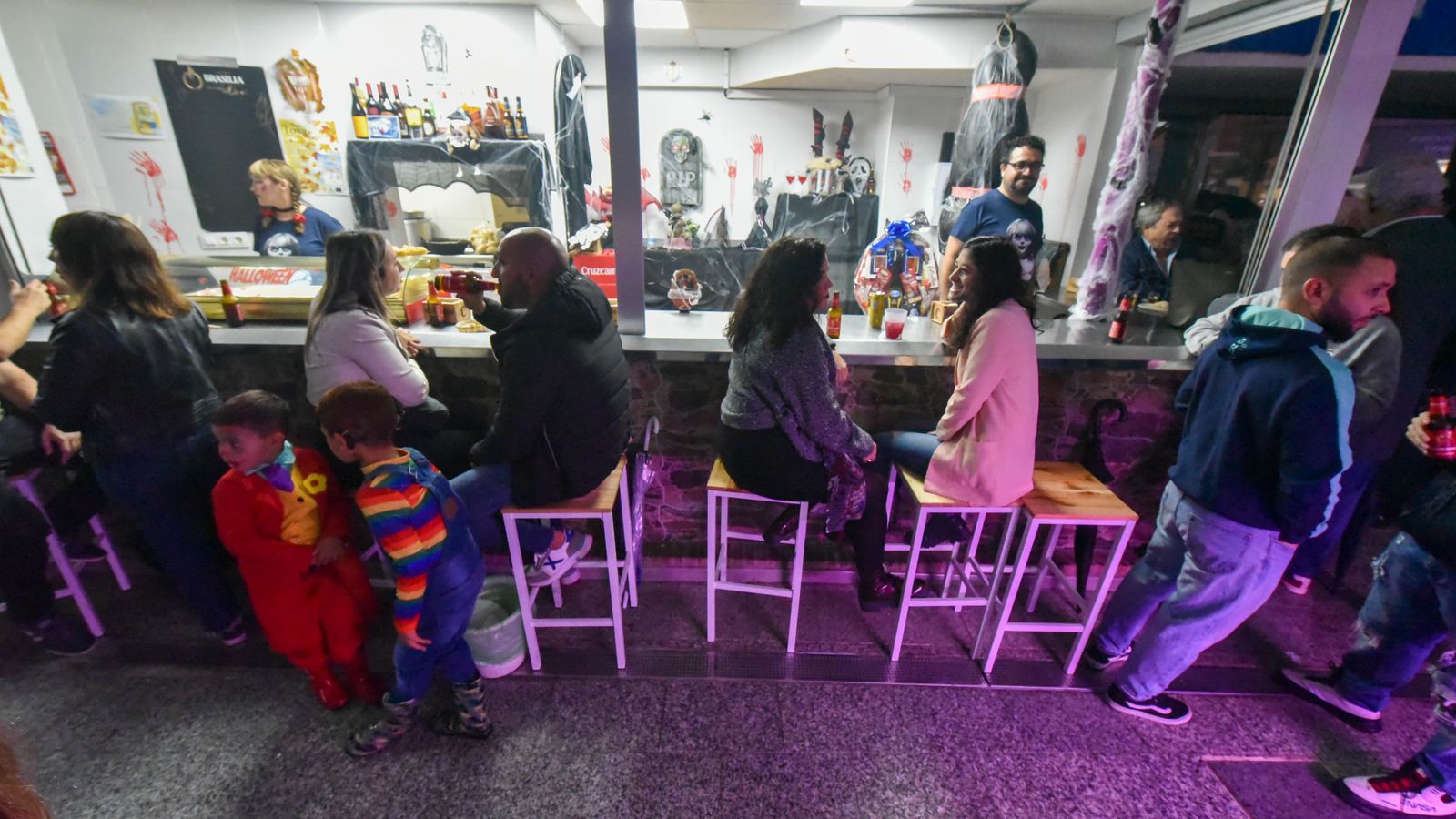 Celebración de Tosantos en Algeciras, en imágenes