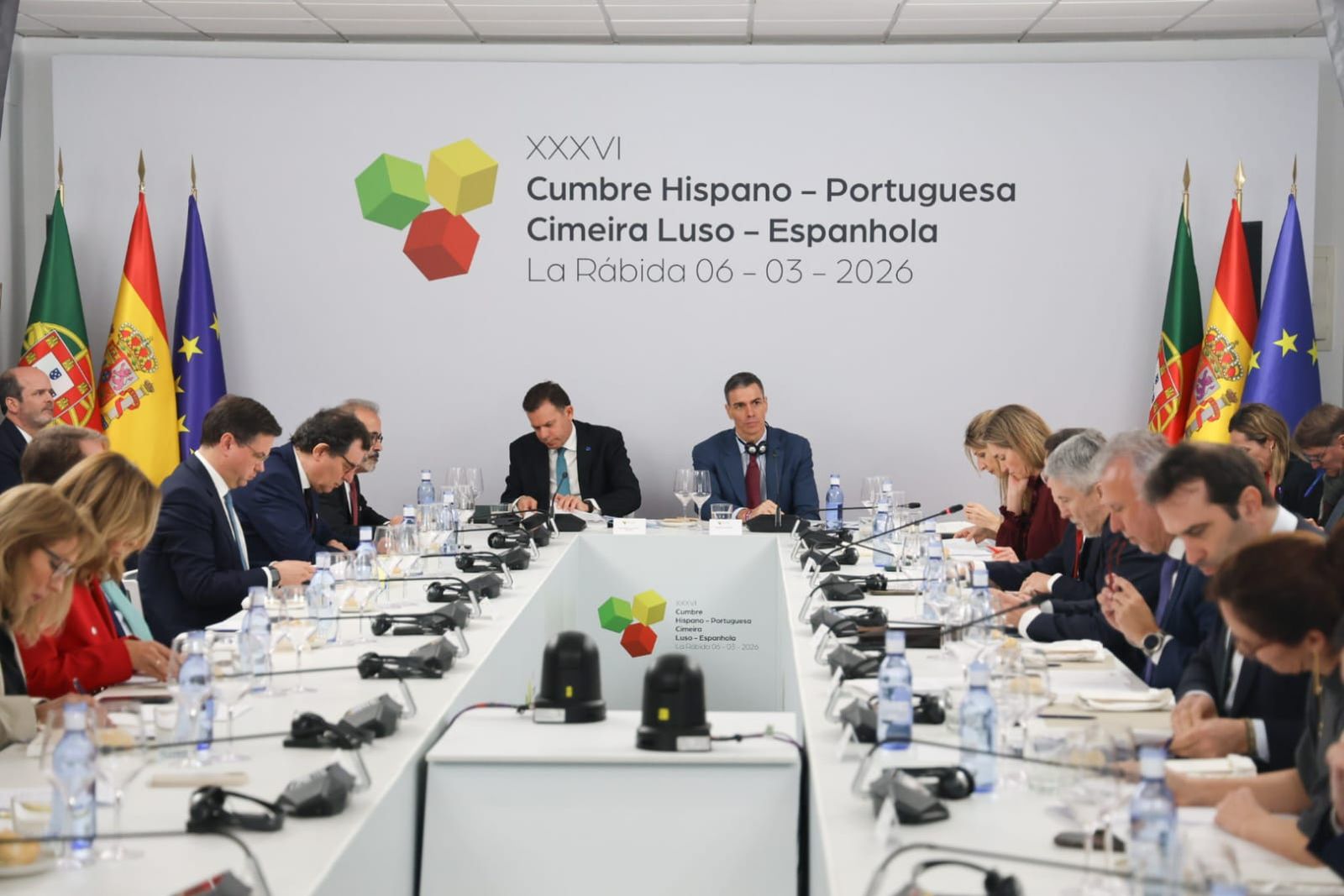 Un momento de la cumbre.