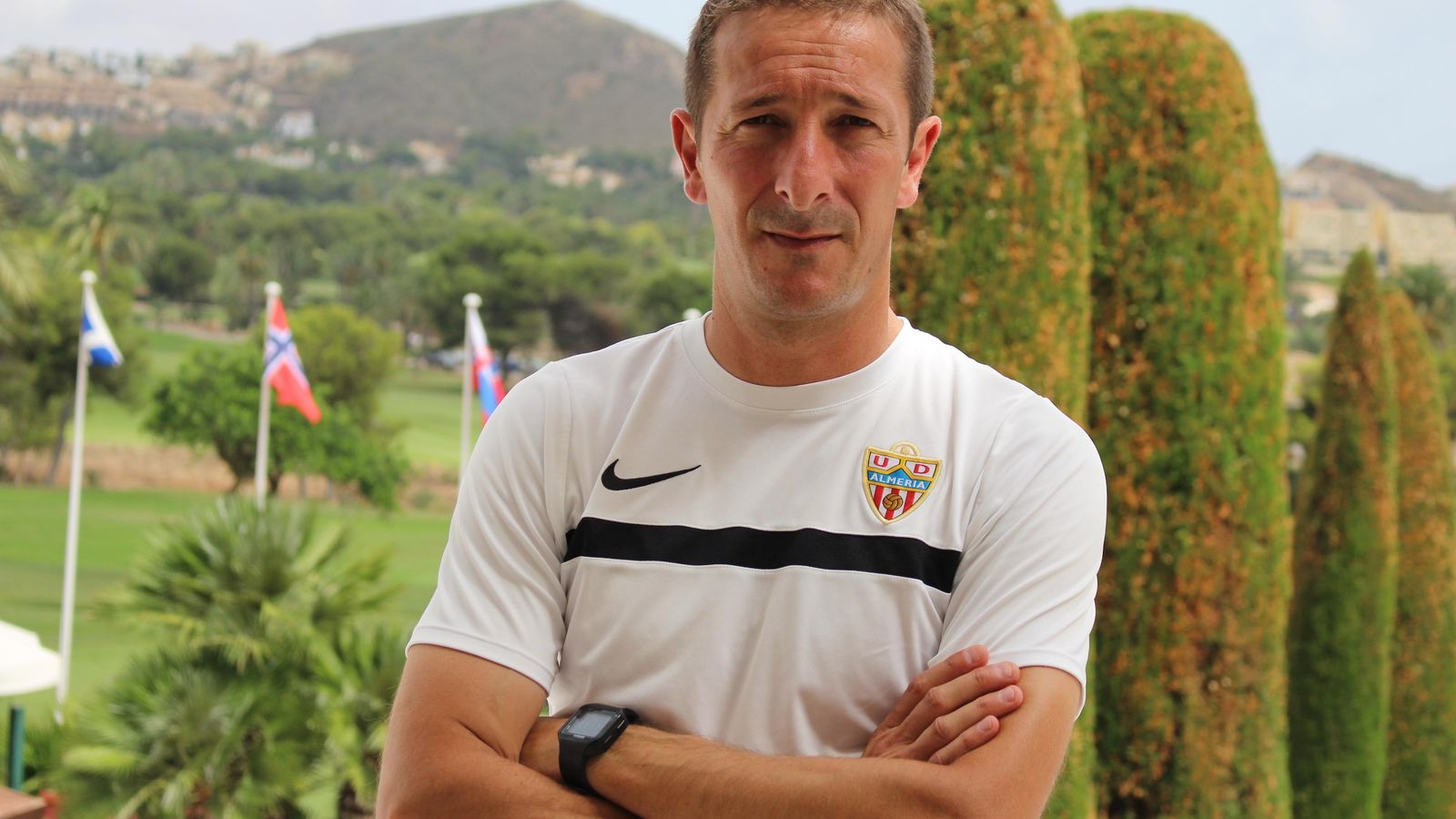 Luis Miguel Ramis, en La Manga Club