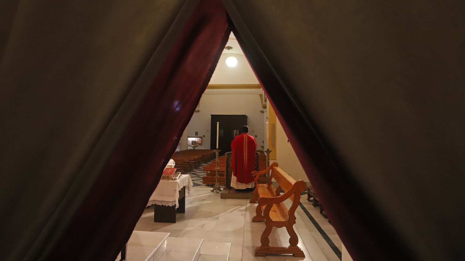 Domingo de Ramos durante el confinamiento en el Campo de Gibraltar