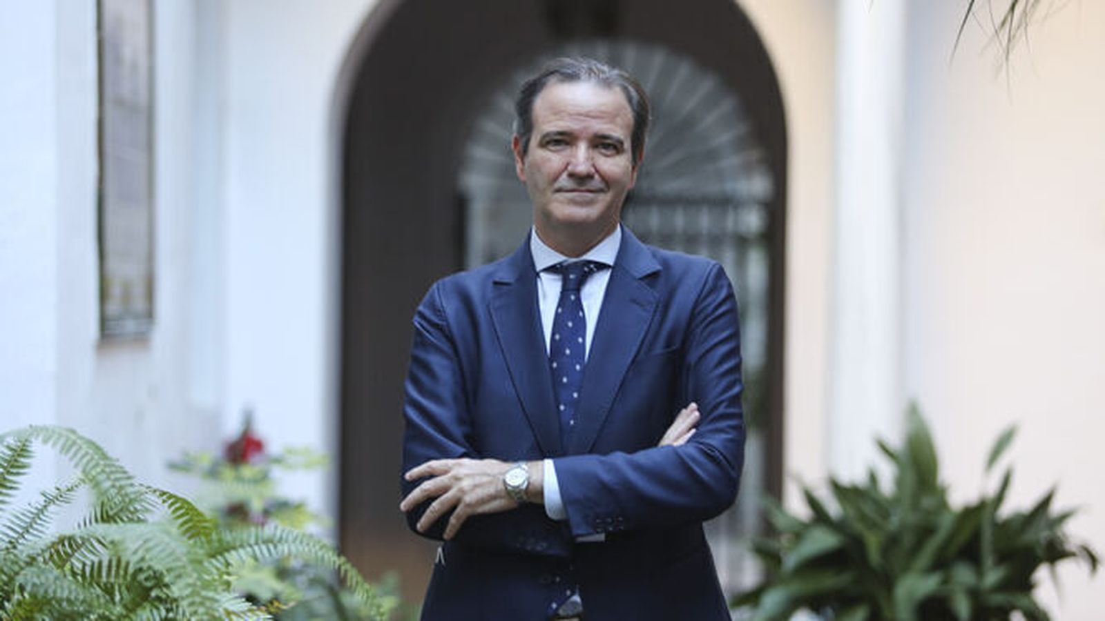 Pablo Atencia, presidente de la Agrupación de Cofradías de Málaga.