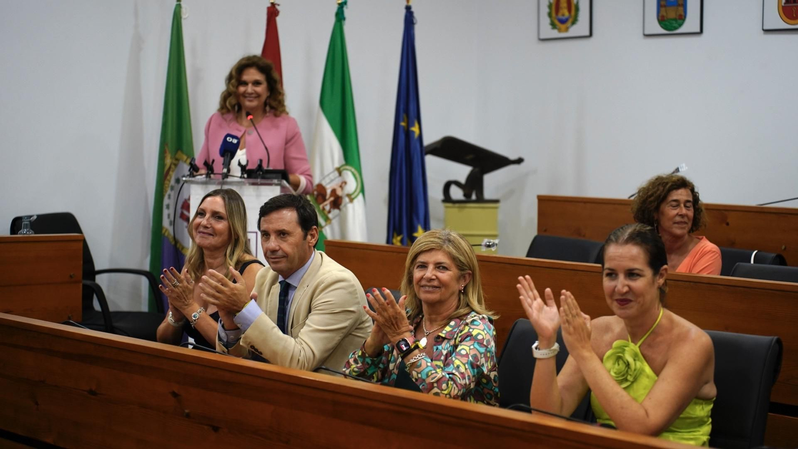 Fotografías de las entregas de los premios al emprendimiento y liderazgo femenino de Cádiz.