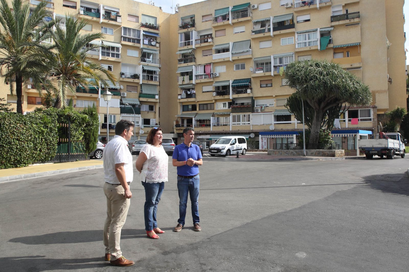 Imagen de la avenida que será remodelada en Marbella.