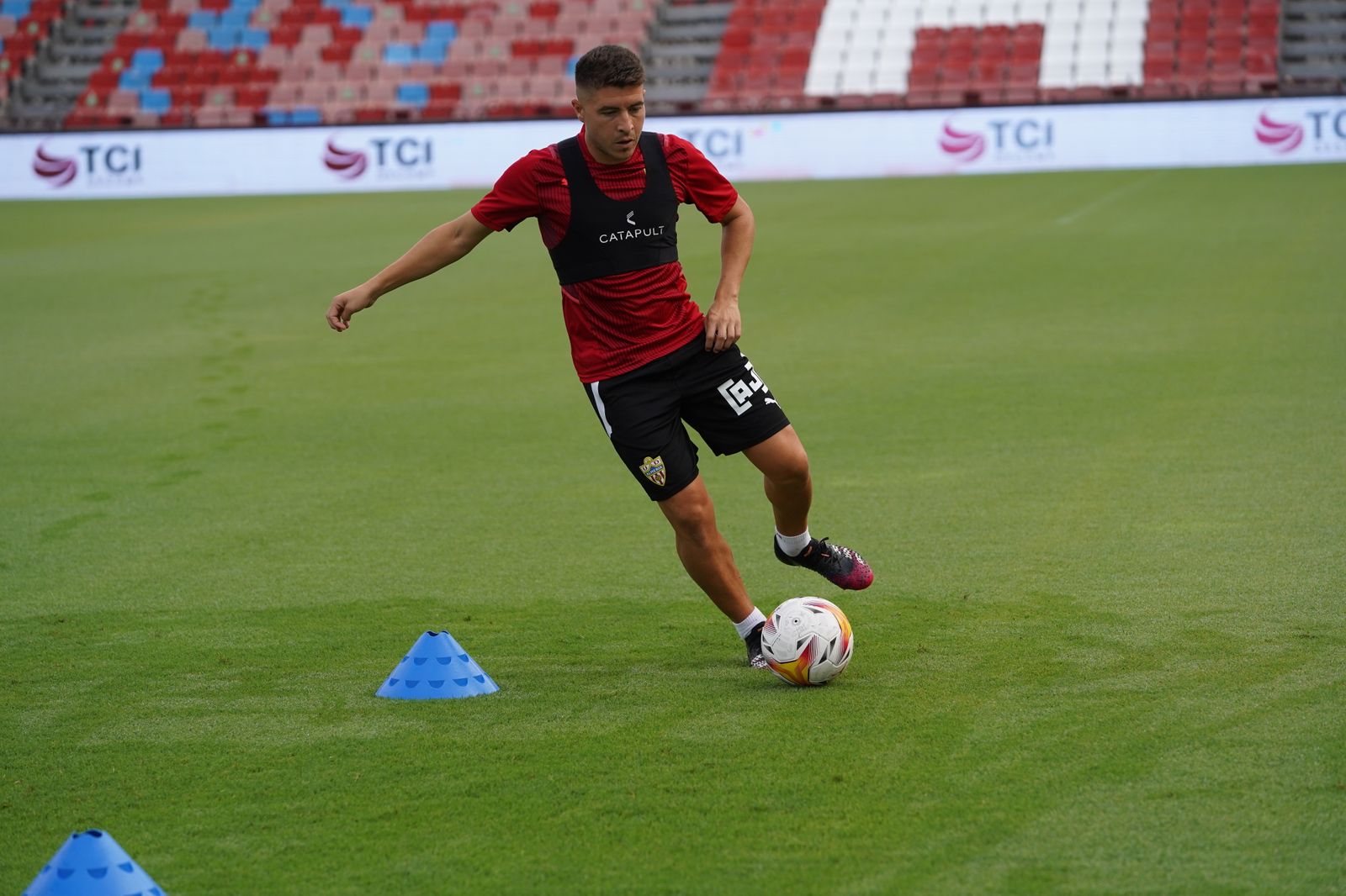 Fotogalería del entrenamiento del Almería, sábado 14