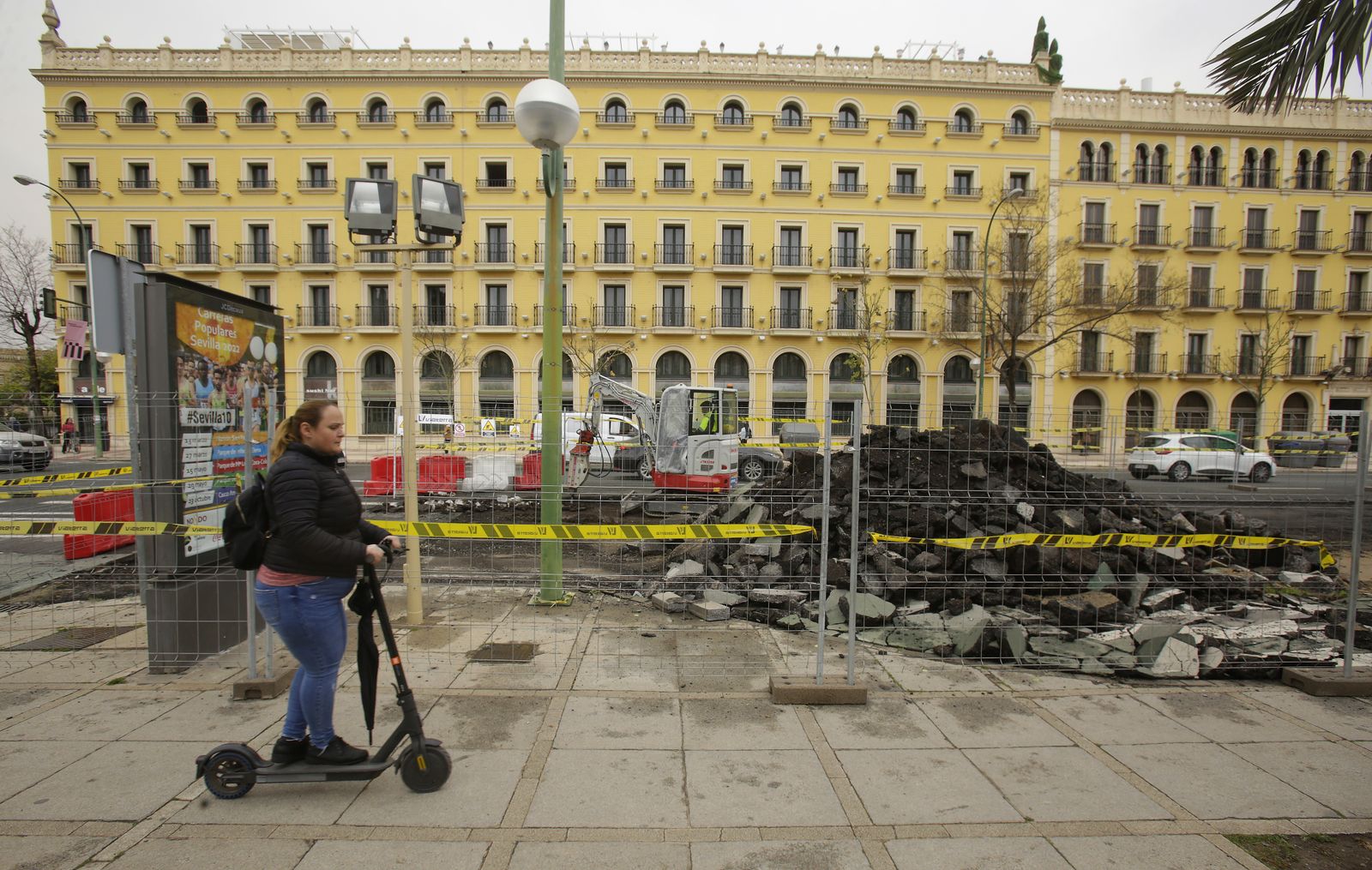 Obras en S.Fco Javier, Torneo y Ronda Histórica