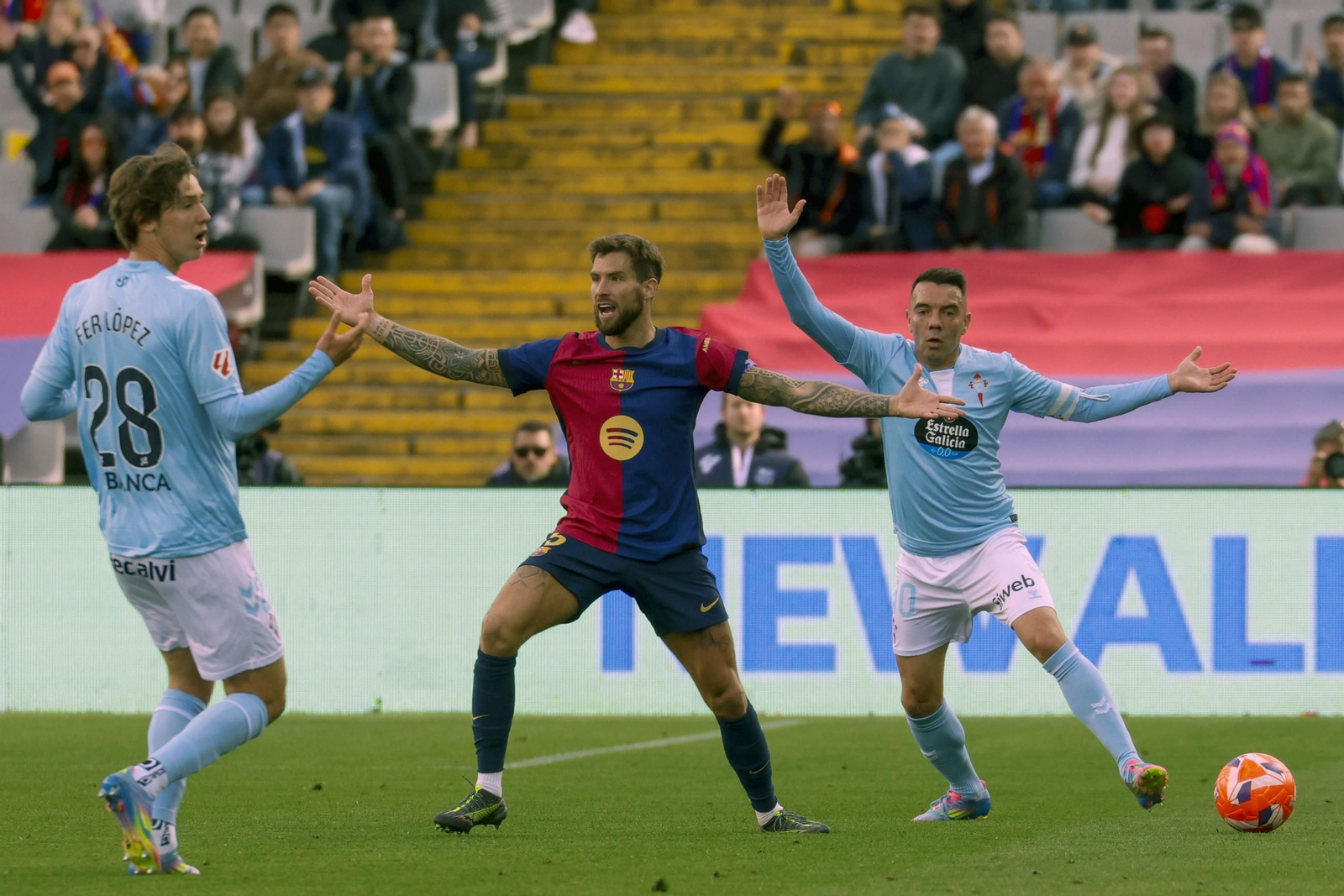 Barcelona-Celta: El malagueño Melero López, salpicado por la polémica