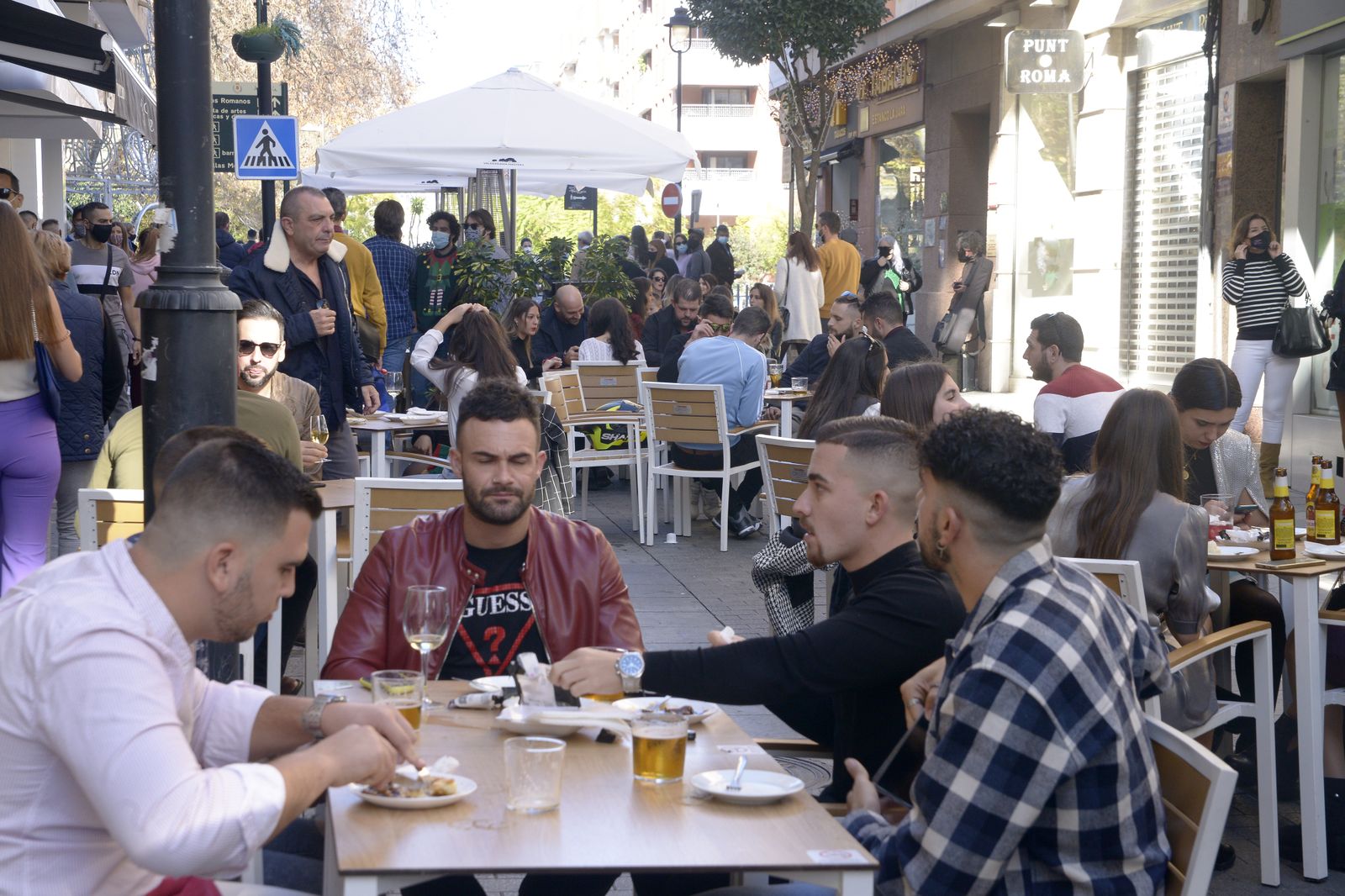 Fotos de ambiente navideño en Algeciras.