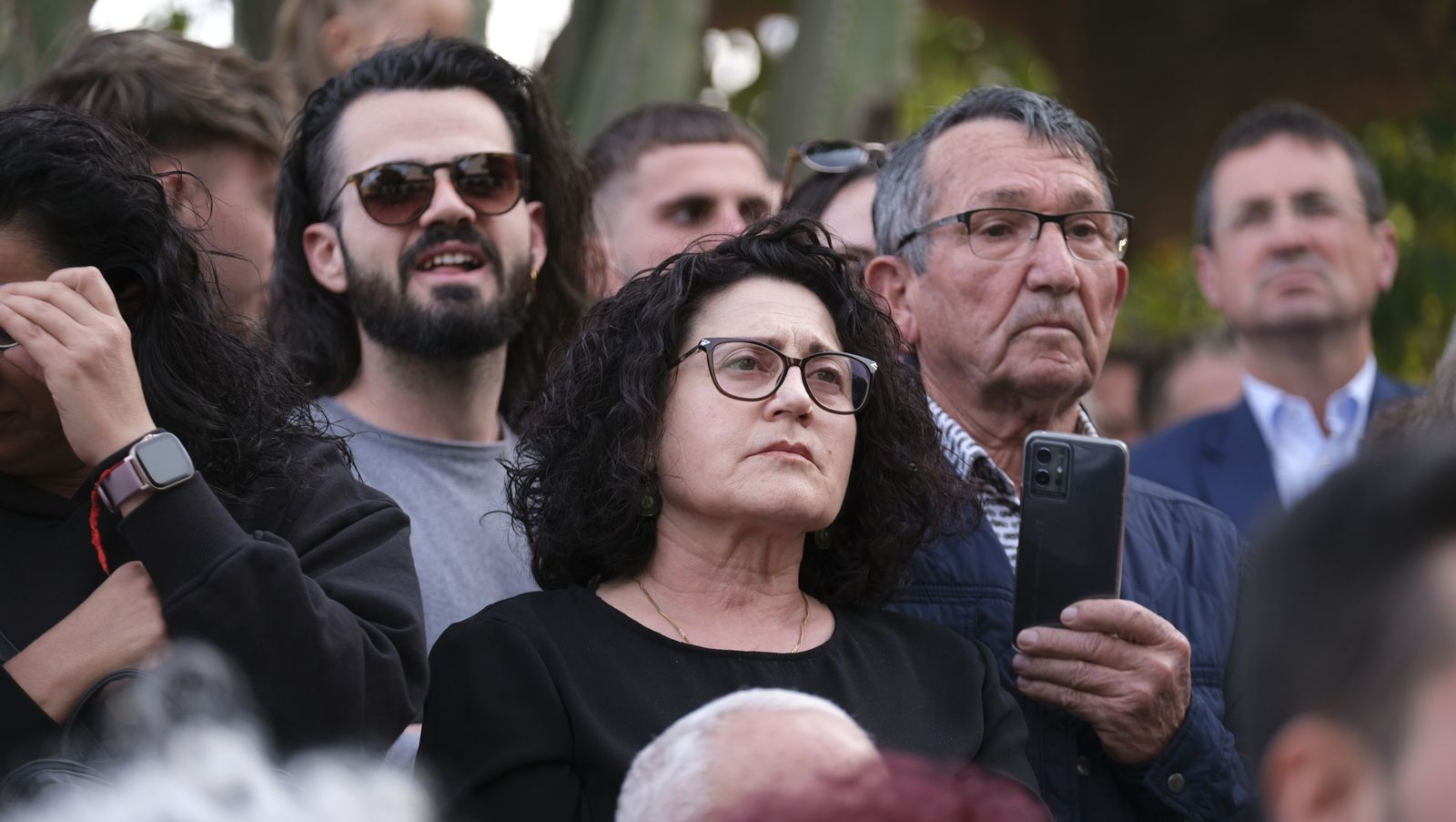 La procesión del Encuentro por las calles de Almería, en imágenes