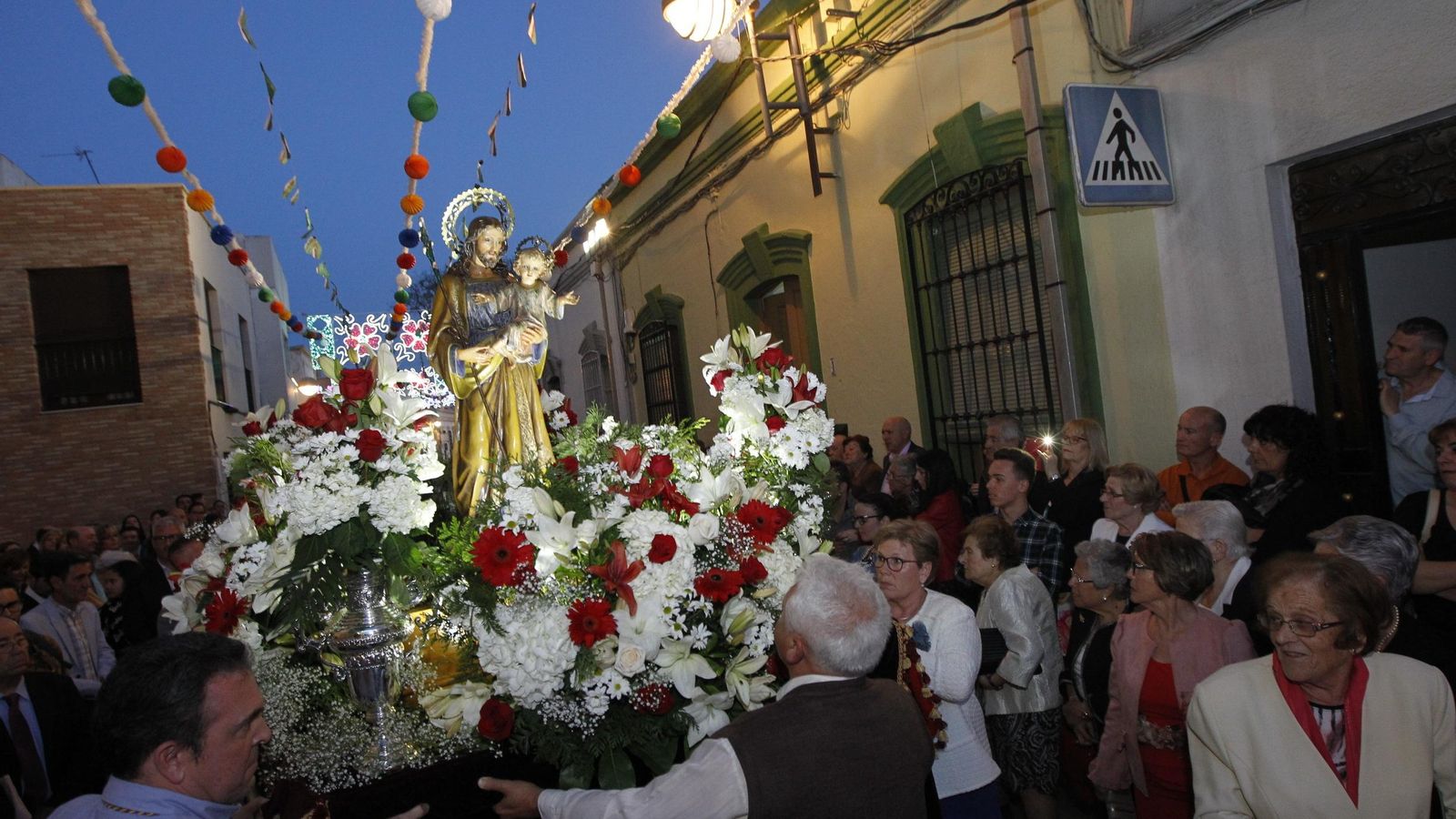 Fiestas en Huércal de Almería, que han sido pospuestas.