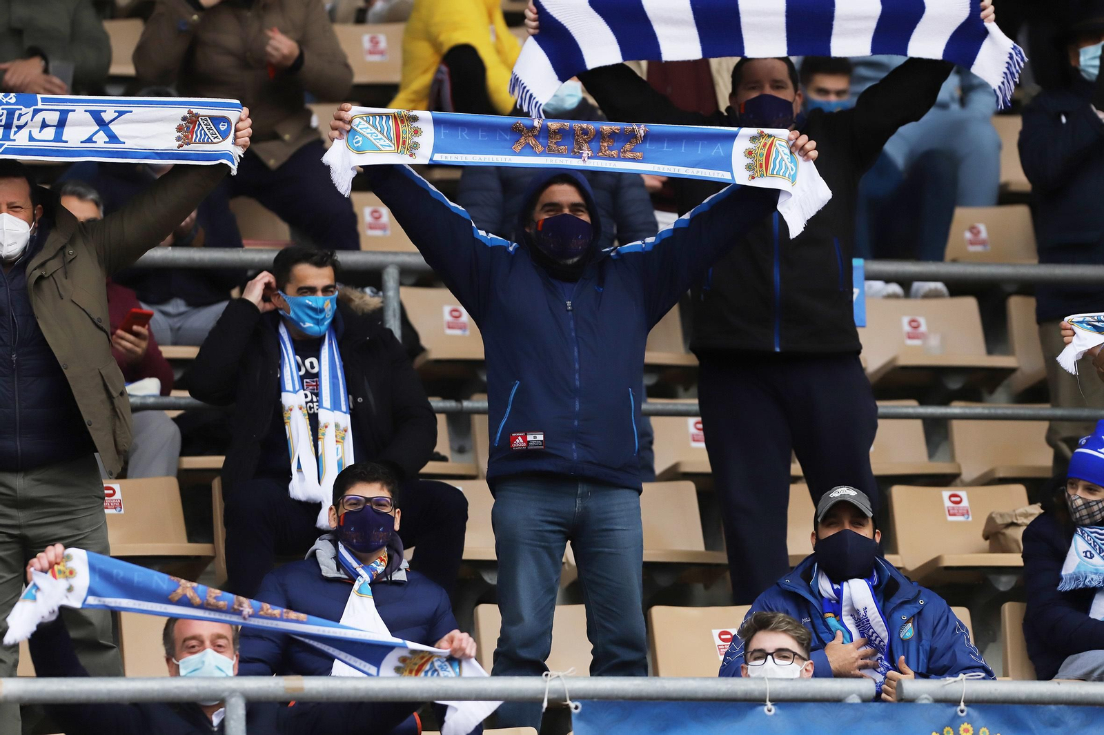 Imágenes de partido XerezCD-Cabecense