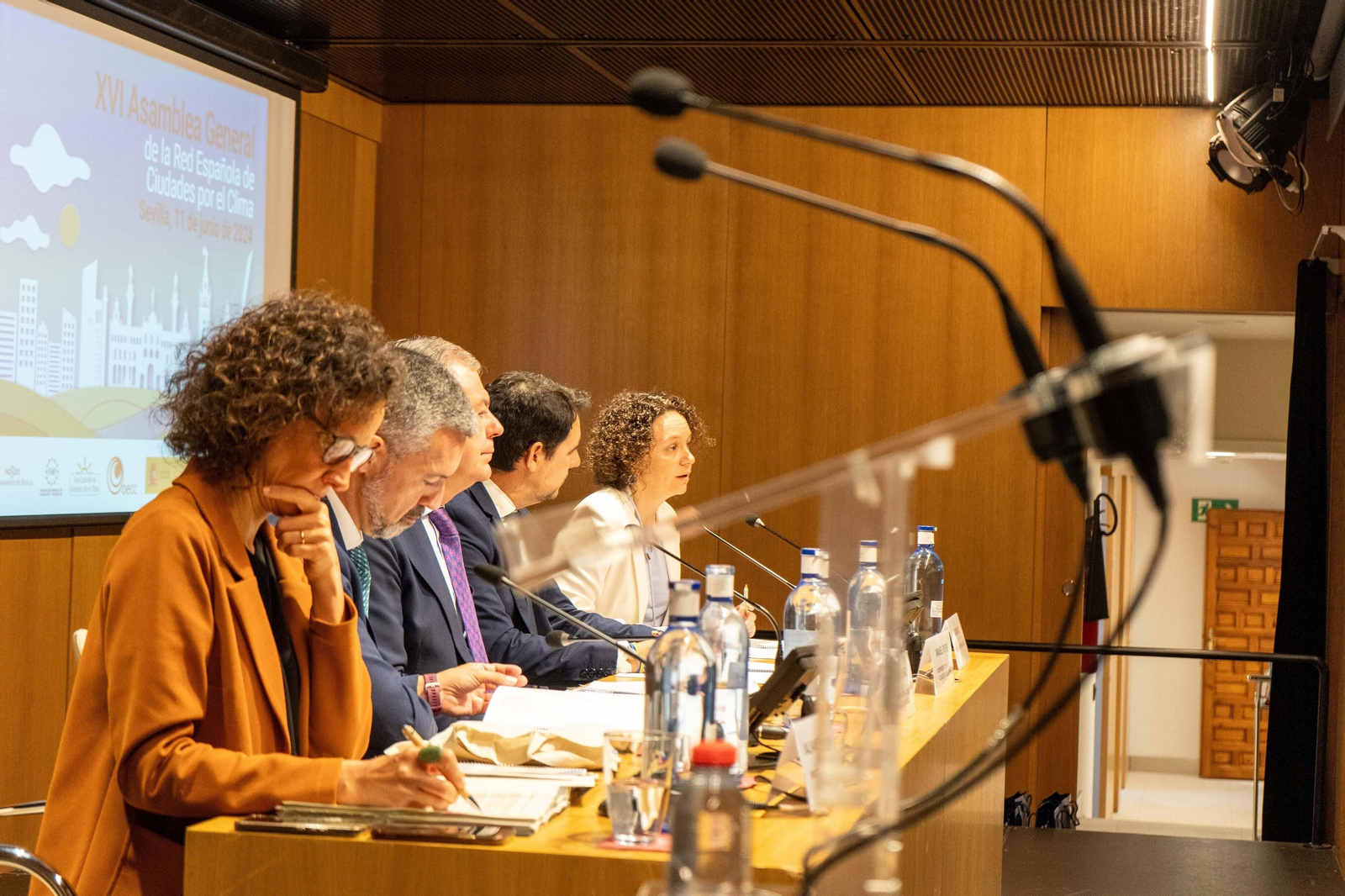 Asamblea General de la Red Española de Ciudades por el Clima en la Fundación Cajasol.