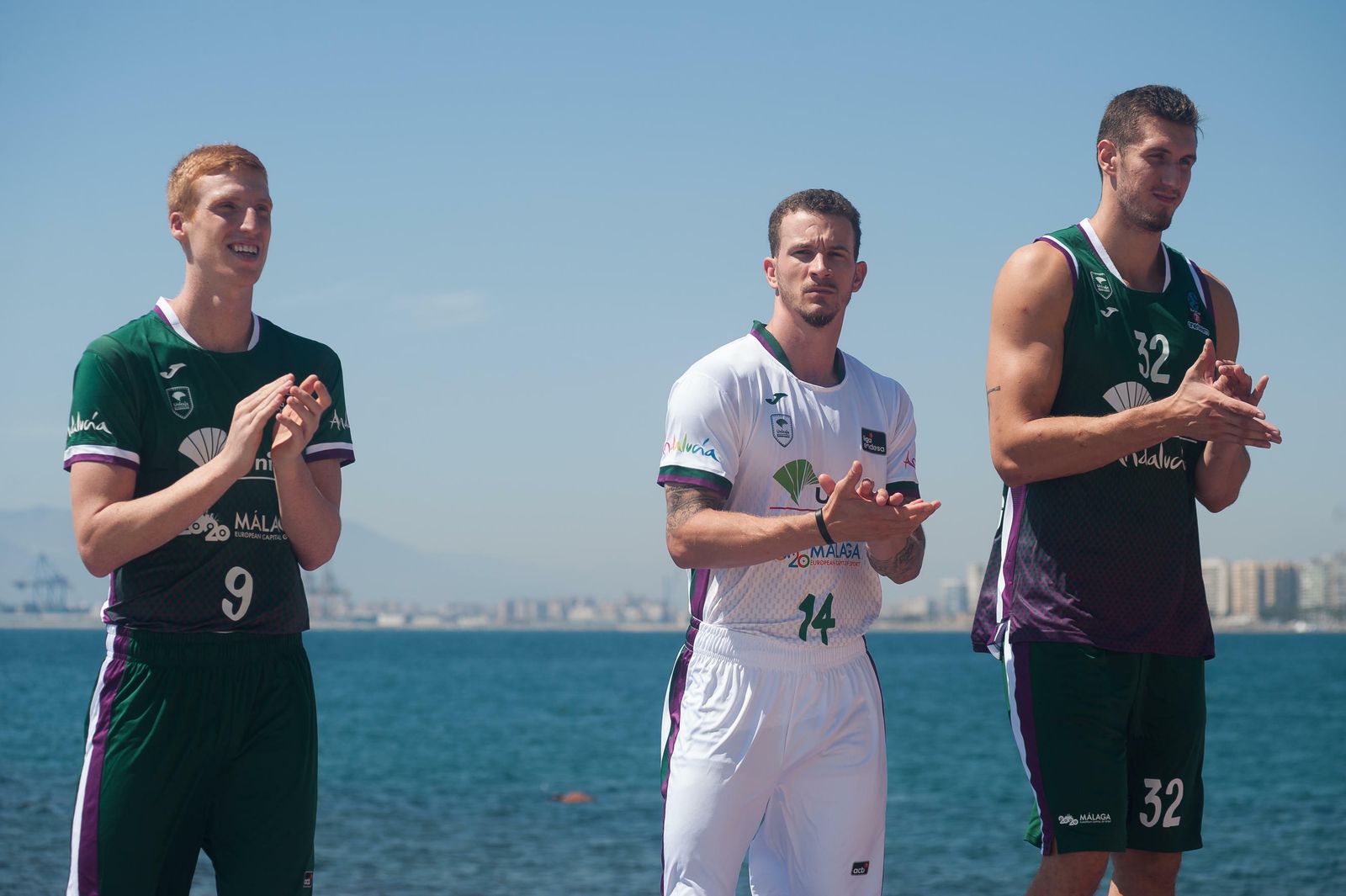 Alberto Díaz, Adams y Rubén Guerrero.